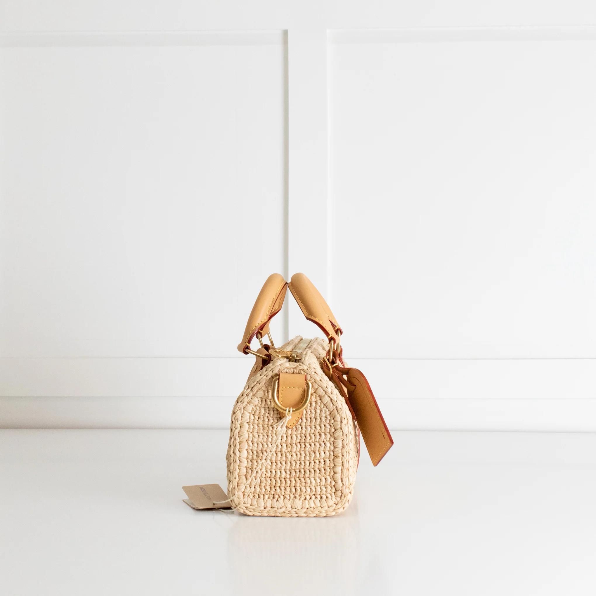 Louis Vuitton Raffia Keepall 25 Bandouliere - Image 7