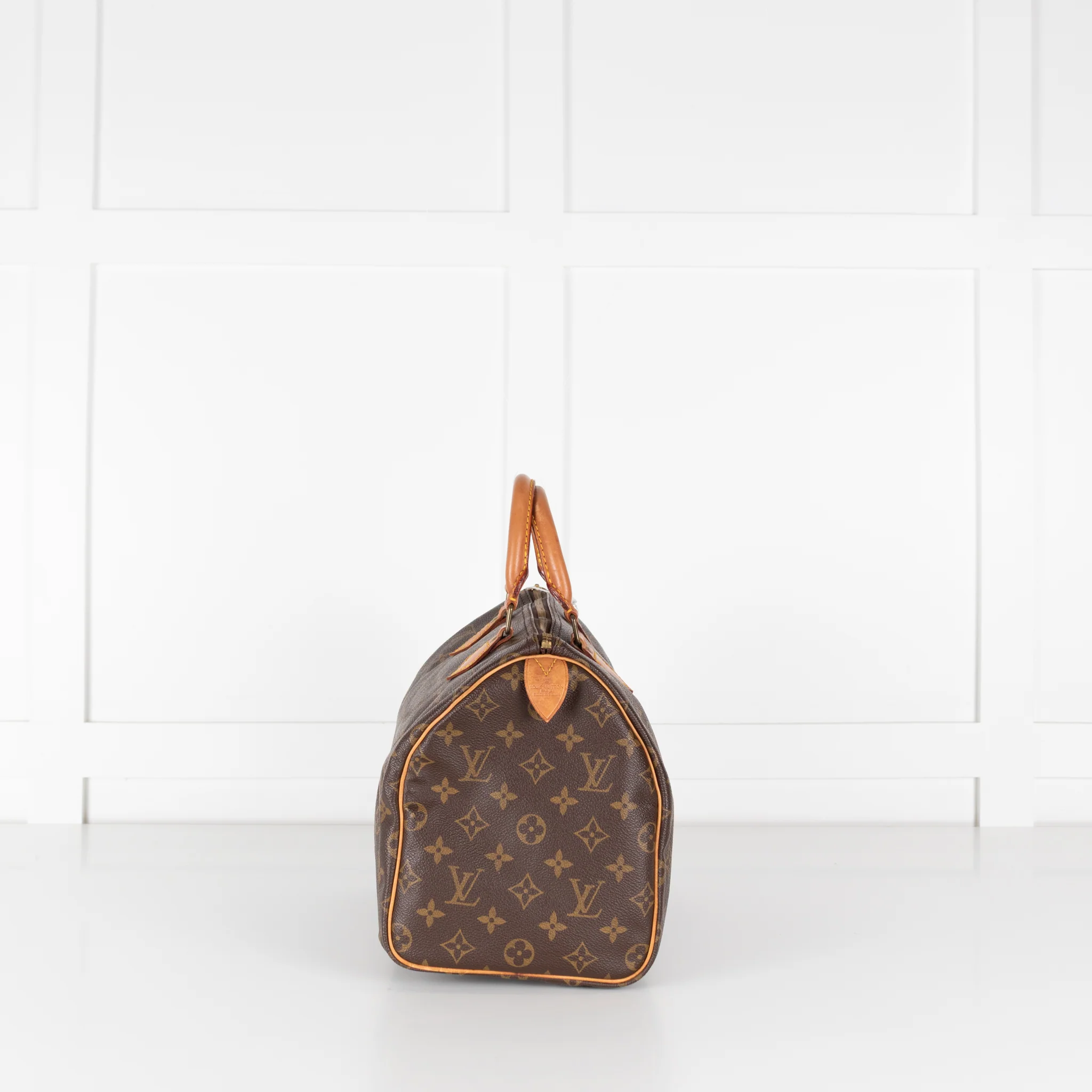 Louis Vuitton Vintage Brown Monogram Speedy 30 - Image 4