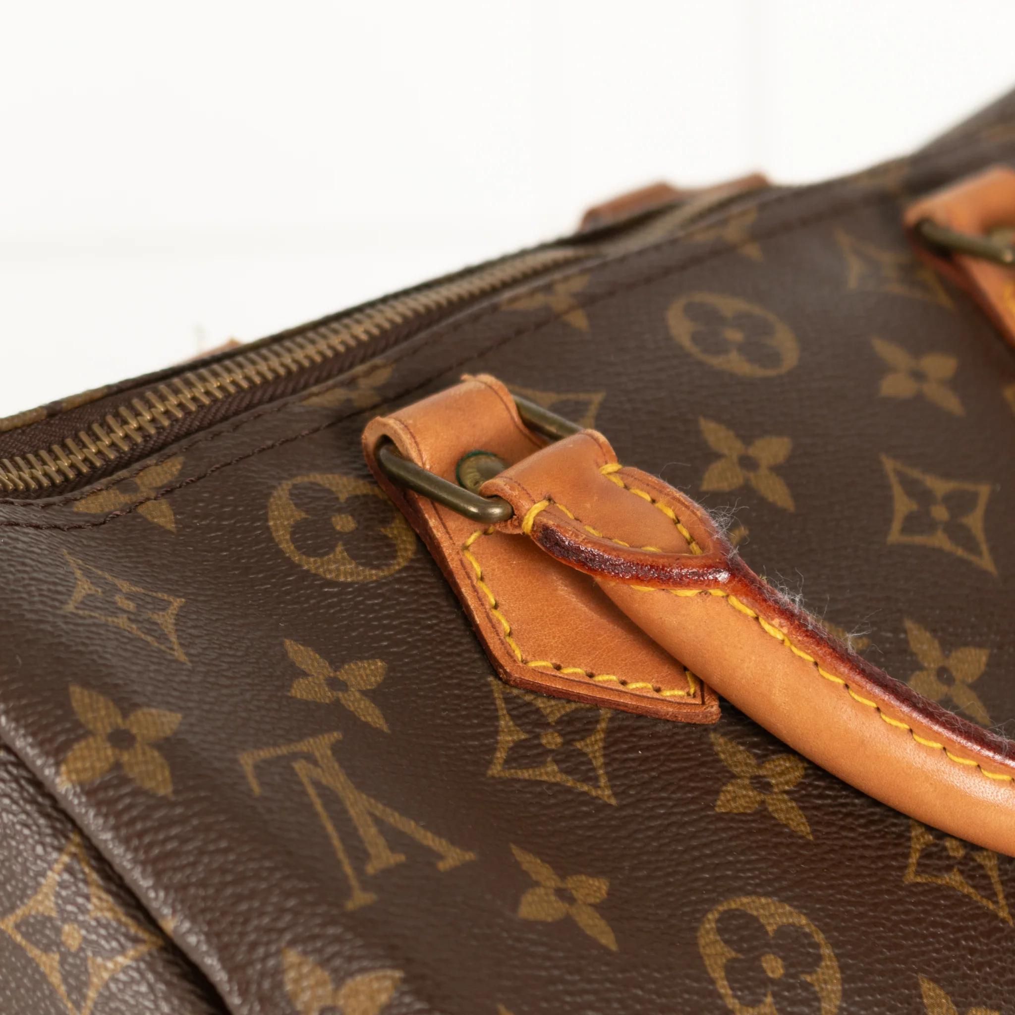 Louis Vuitton Vintage Brown Monogram Speedy 30 - Image 7