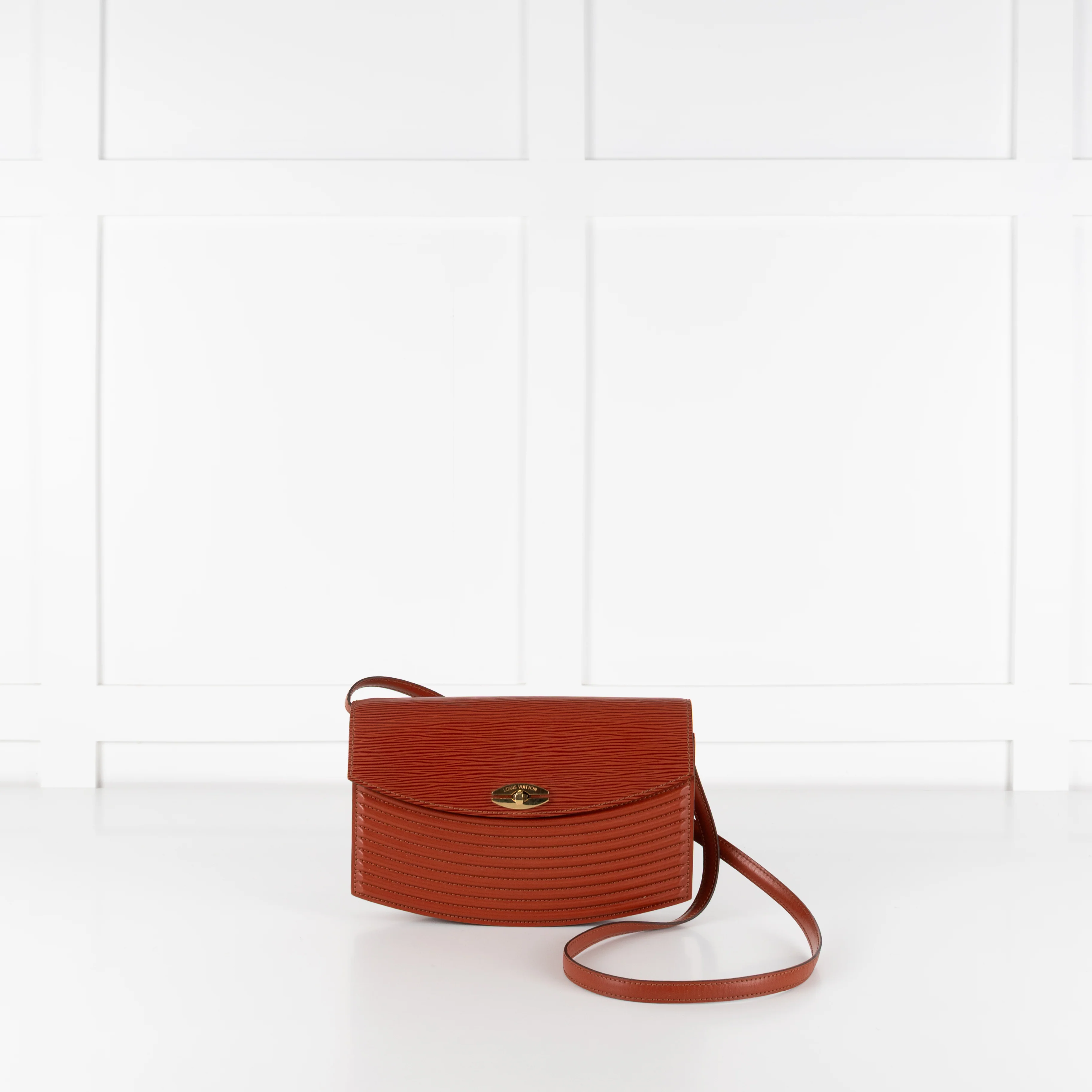 Louis Vuitton Vintage Epi Prebourg Leather Kenya Brown 36