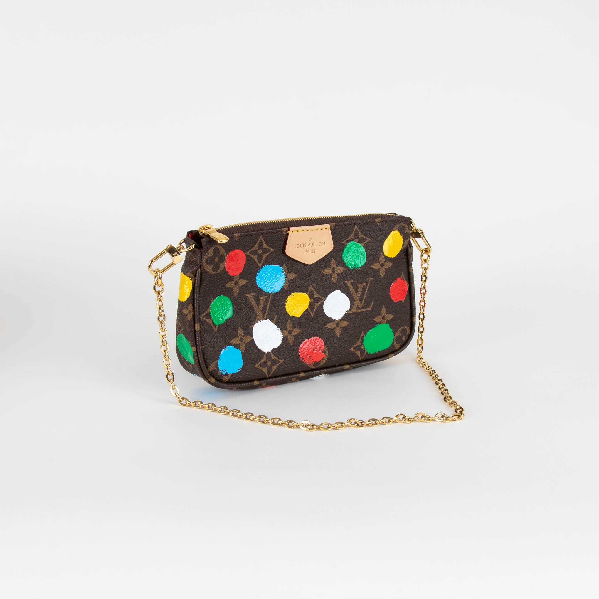 Louis Vuitton X Yayoi Kusama Monogram Multi Pochette Accessoires Bag - Image 10