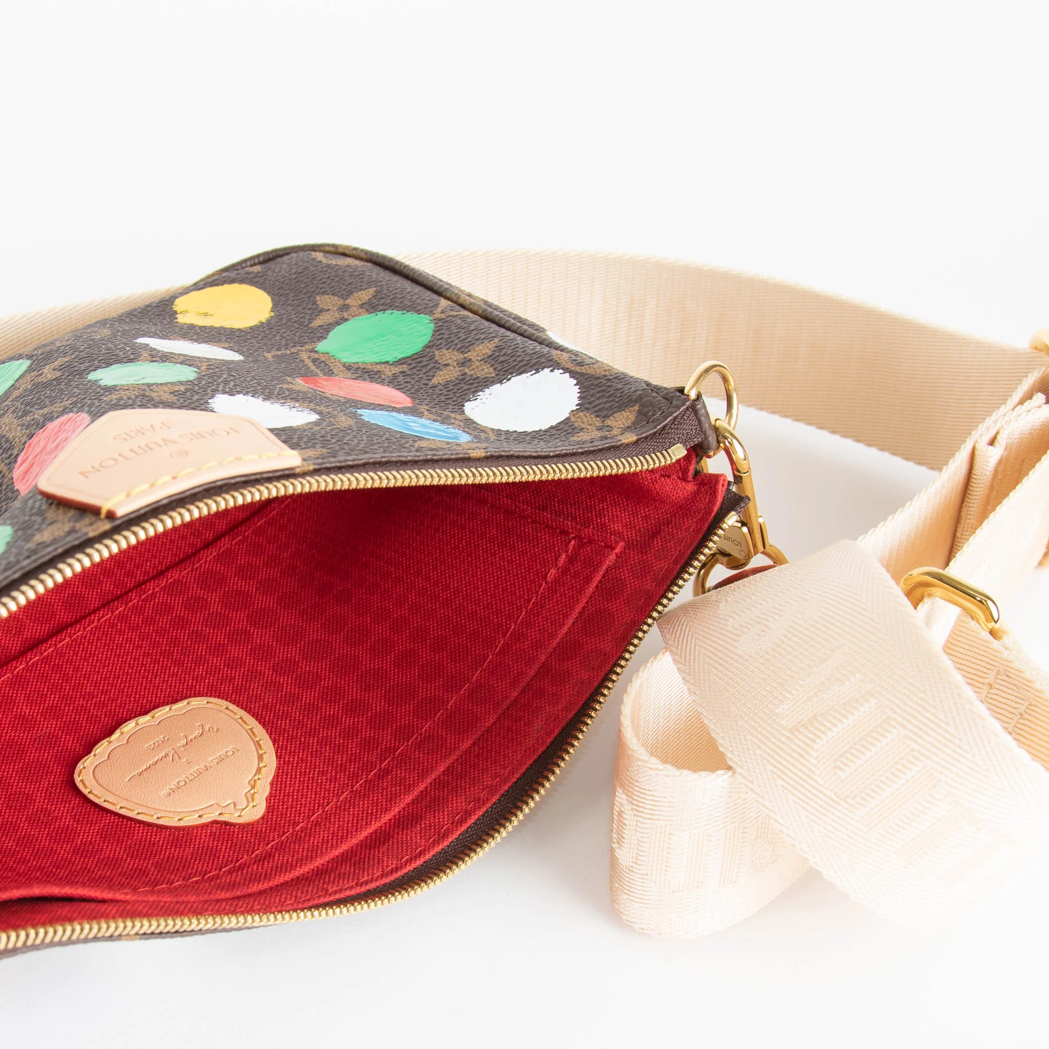 Louis Vuitton X Yayoi Kusama Monogram Multi Pochette Accessoires Bag - Image 11