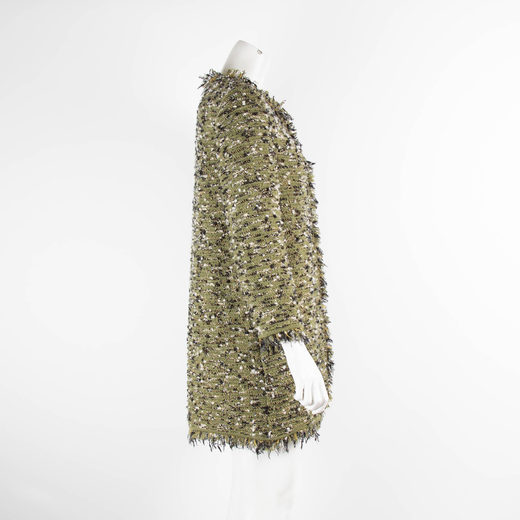 M By Missoni Green Black Fleck Knit Jacket - Image 2