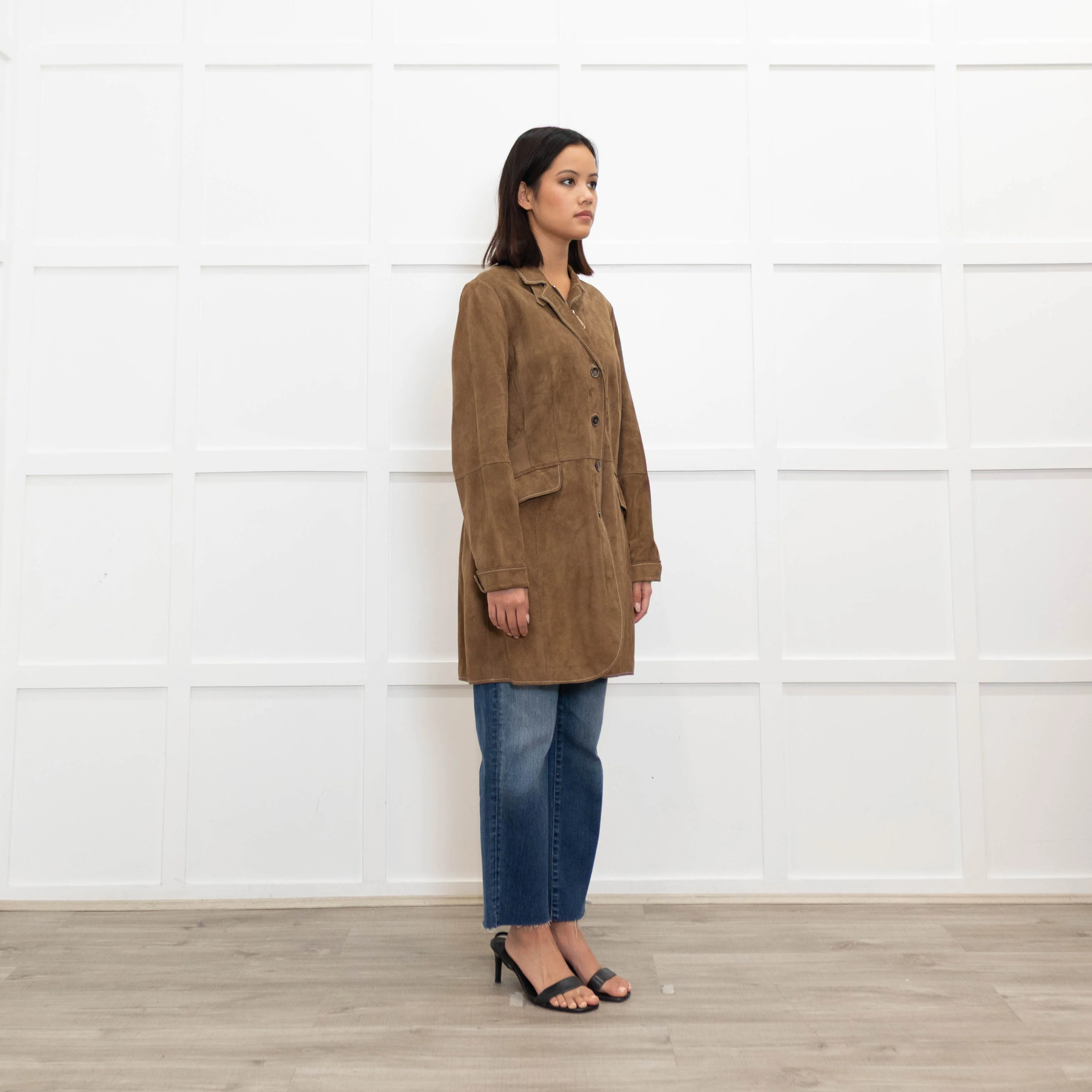 Mabrun Brown Suede Jacket - Image 3