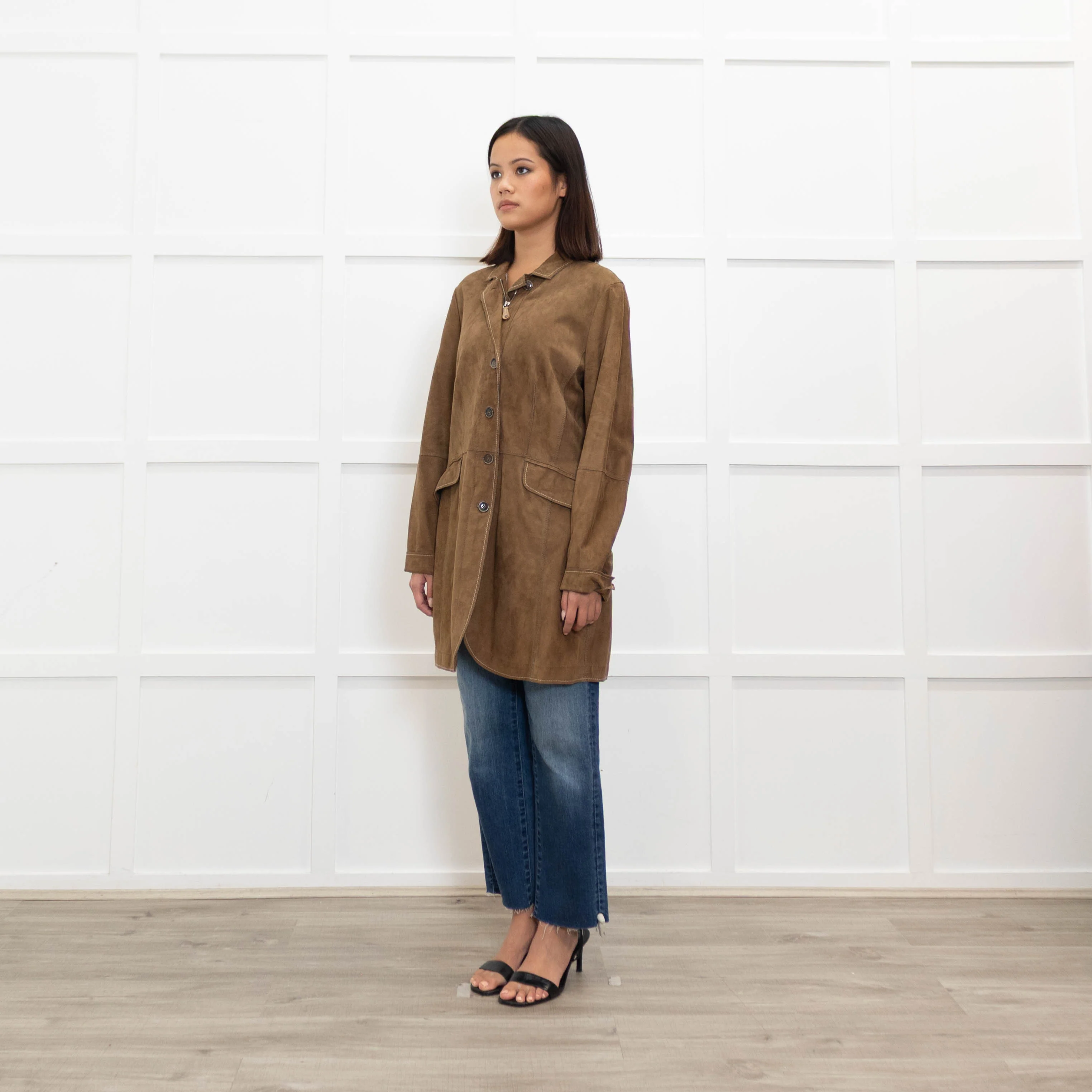 Mabrun Brown Suede Jacket - Image 7