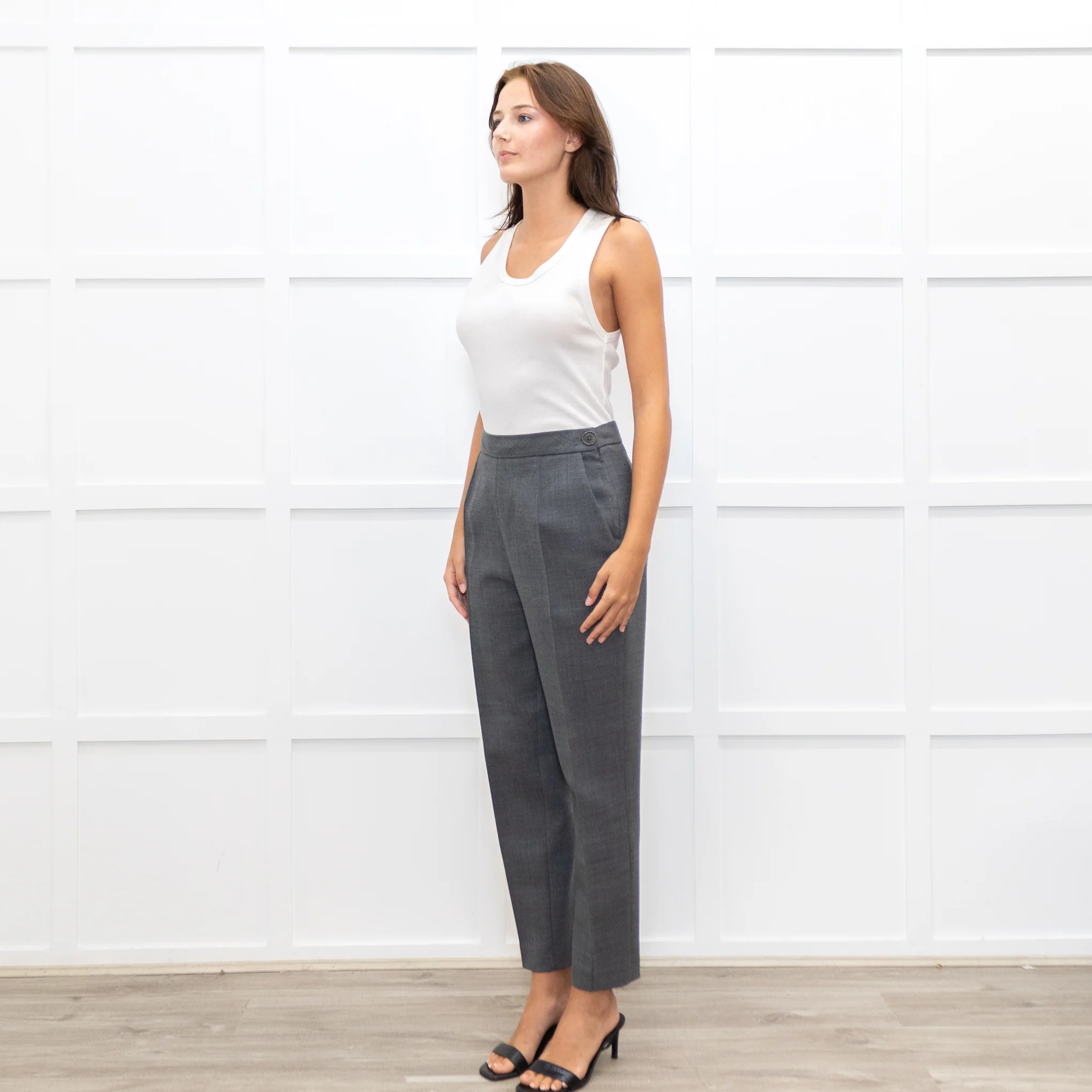 Machka Grey Trousers - Image 3