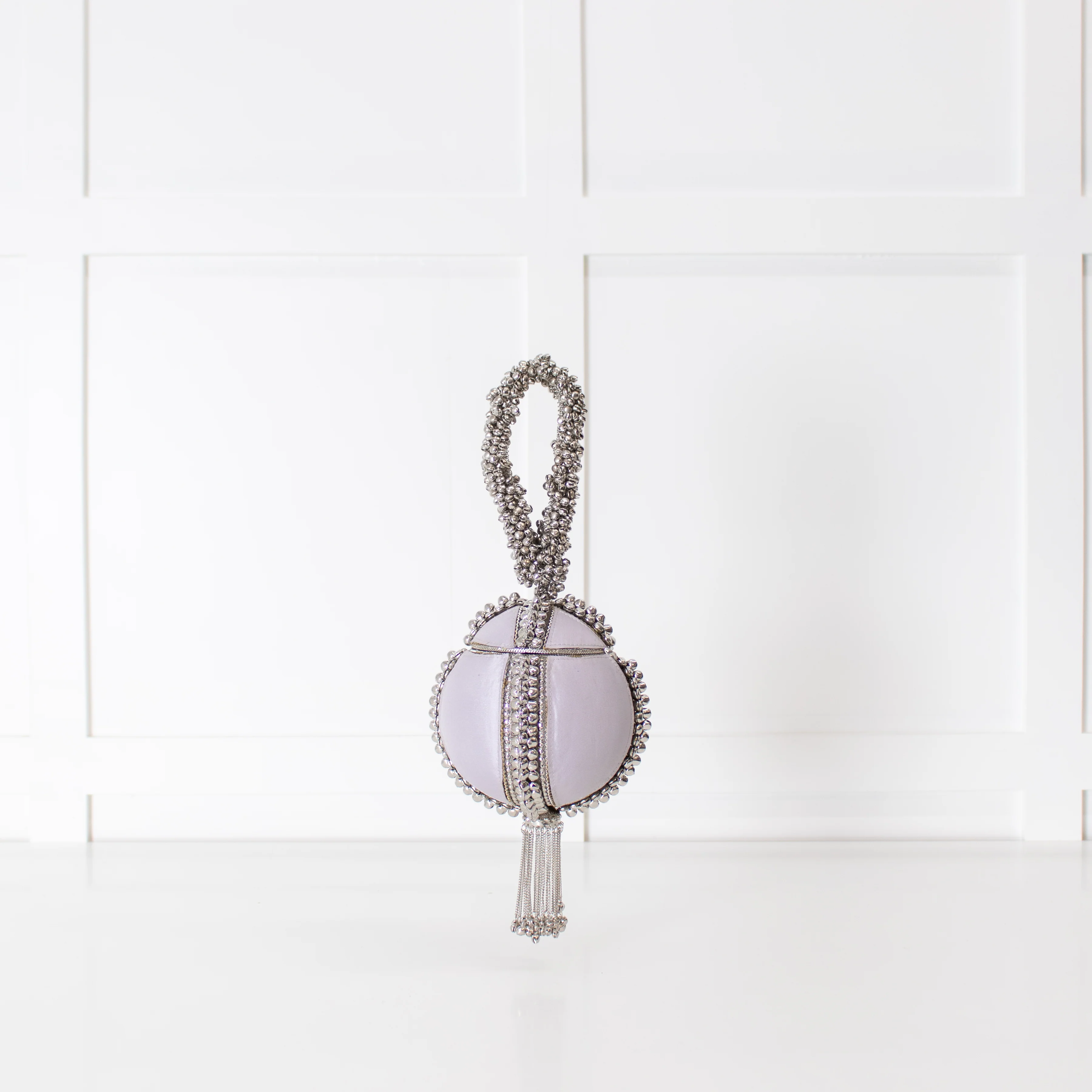 Mae Cassidy Lilac Sweetheart Top Handle Jingle Bag - Image 9