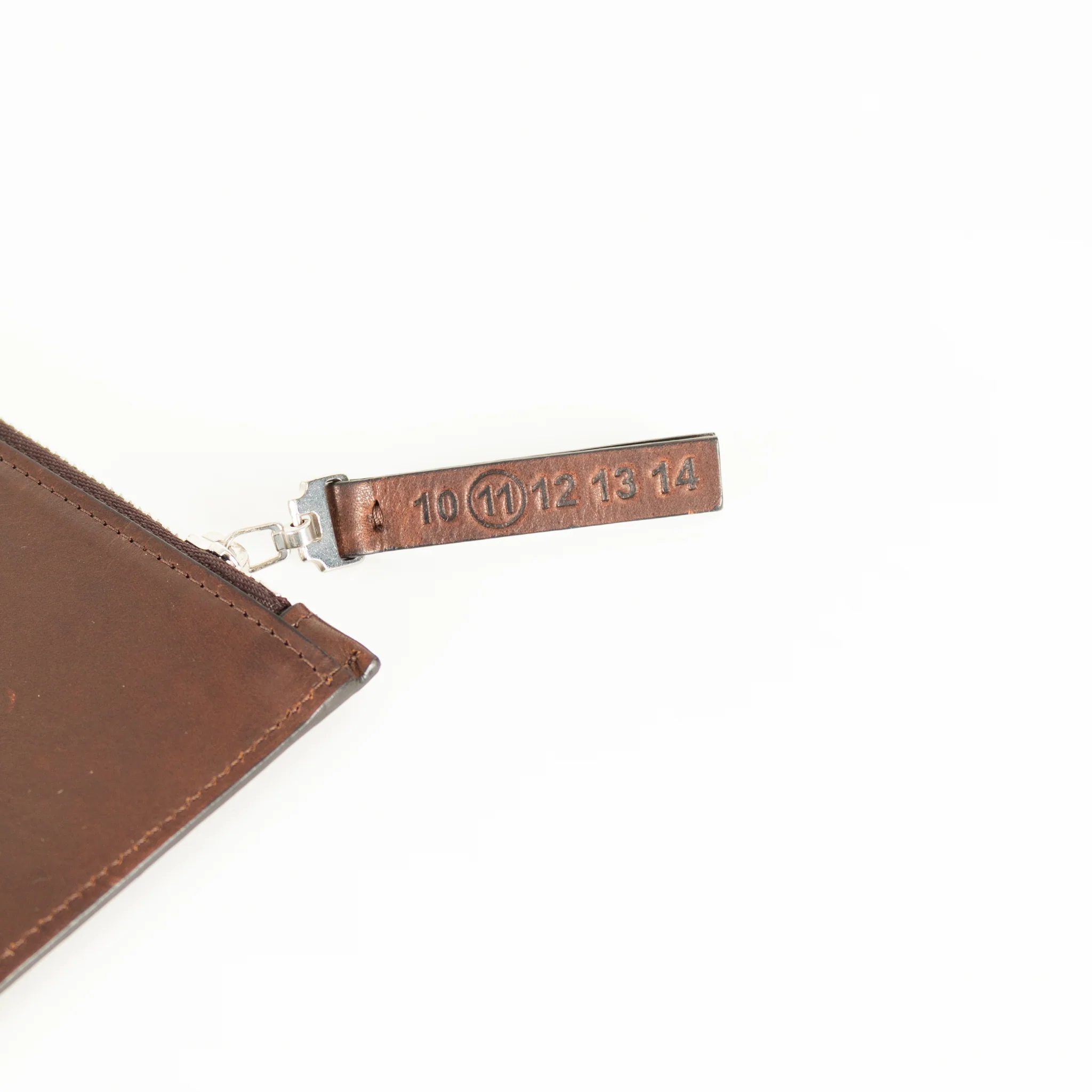 Maison Margiela 4 Stitch Fragment Case in Brown Leather - Image 7