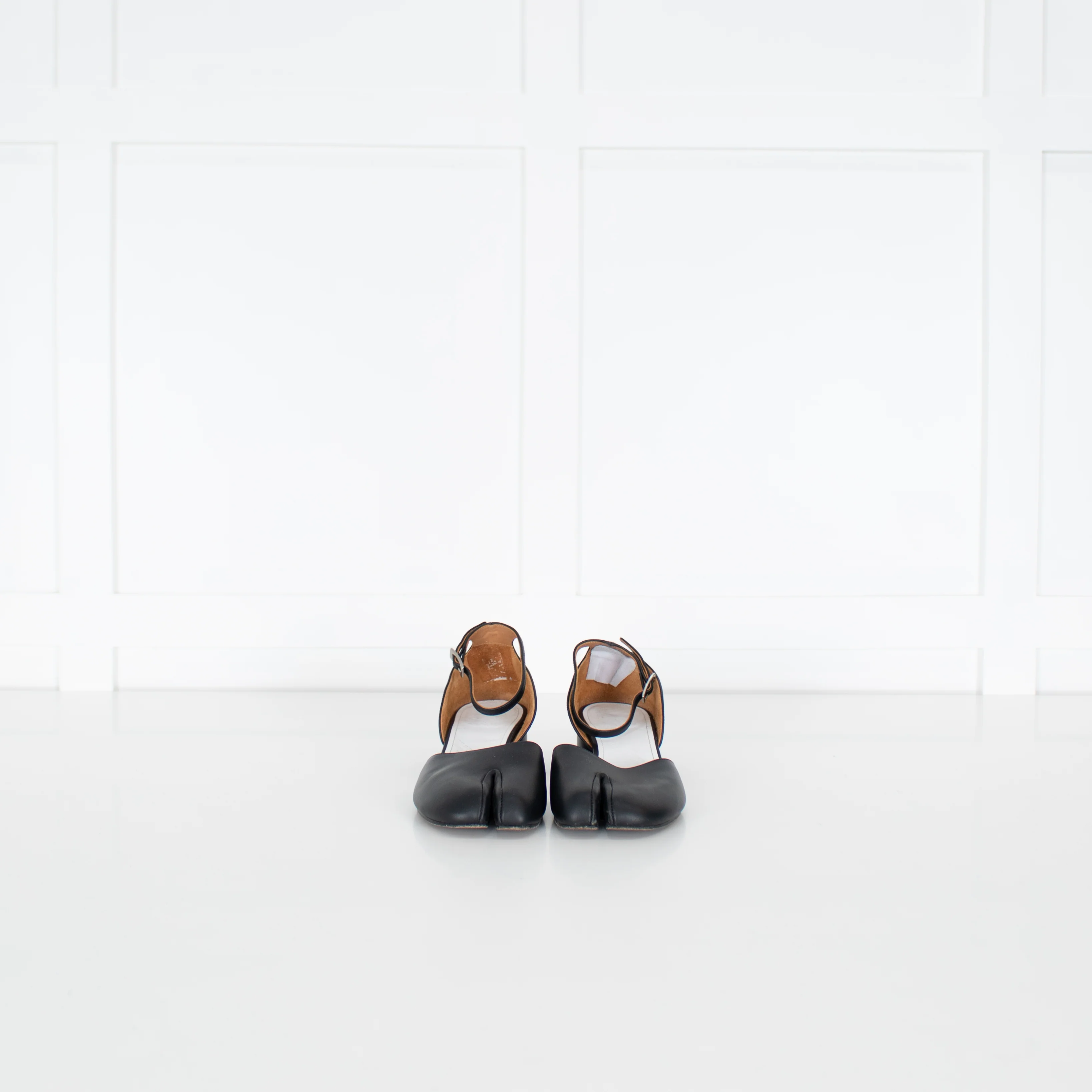 Maison Margiela Black Tabi Decolette Mary Janes - Image 2