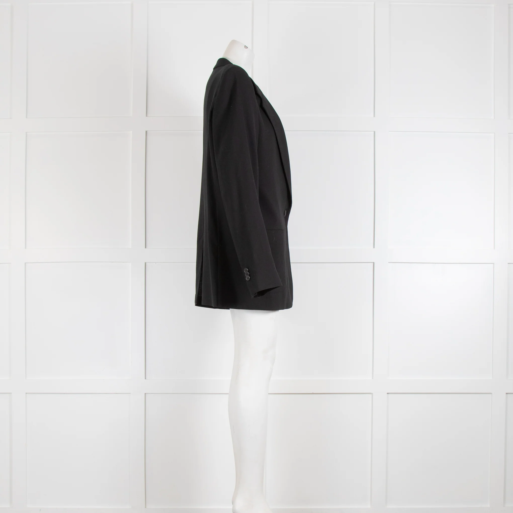 Maison Martin Margiela Paris Black Single Breasted Blazer - Image 2