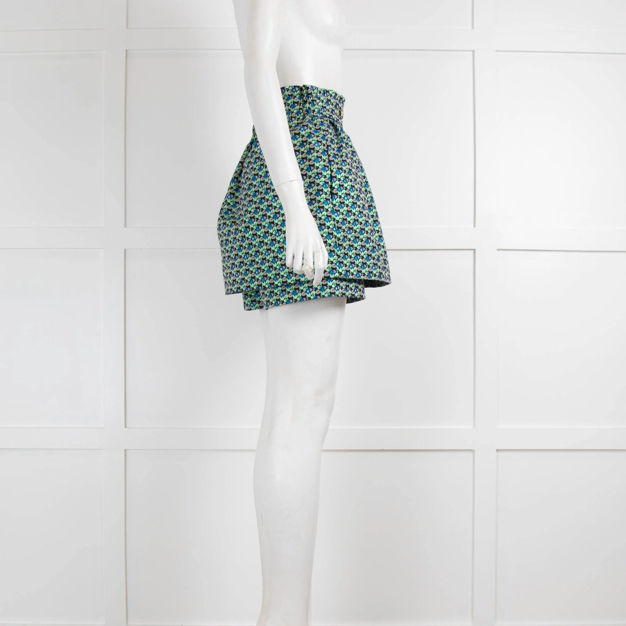 Maje Jaquard Floral Skort - Image 2