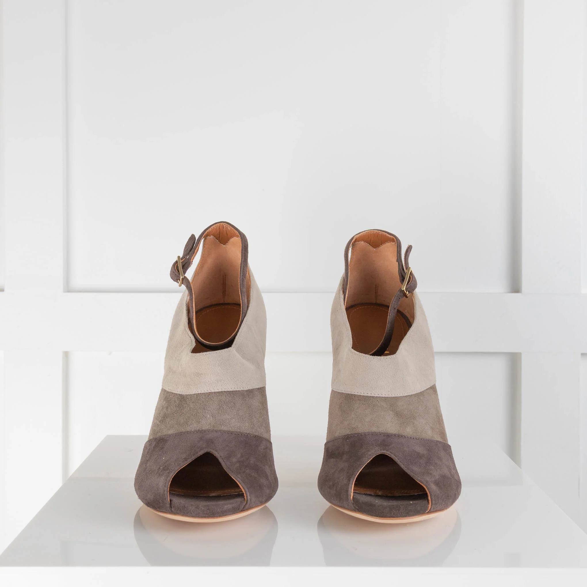 Malone Souliers Gradient Suede Booties - Image 2