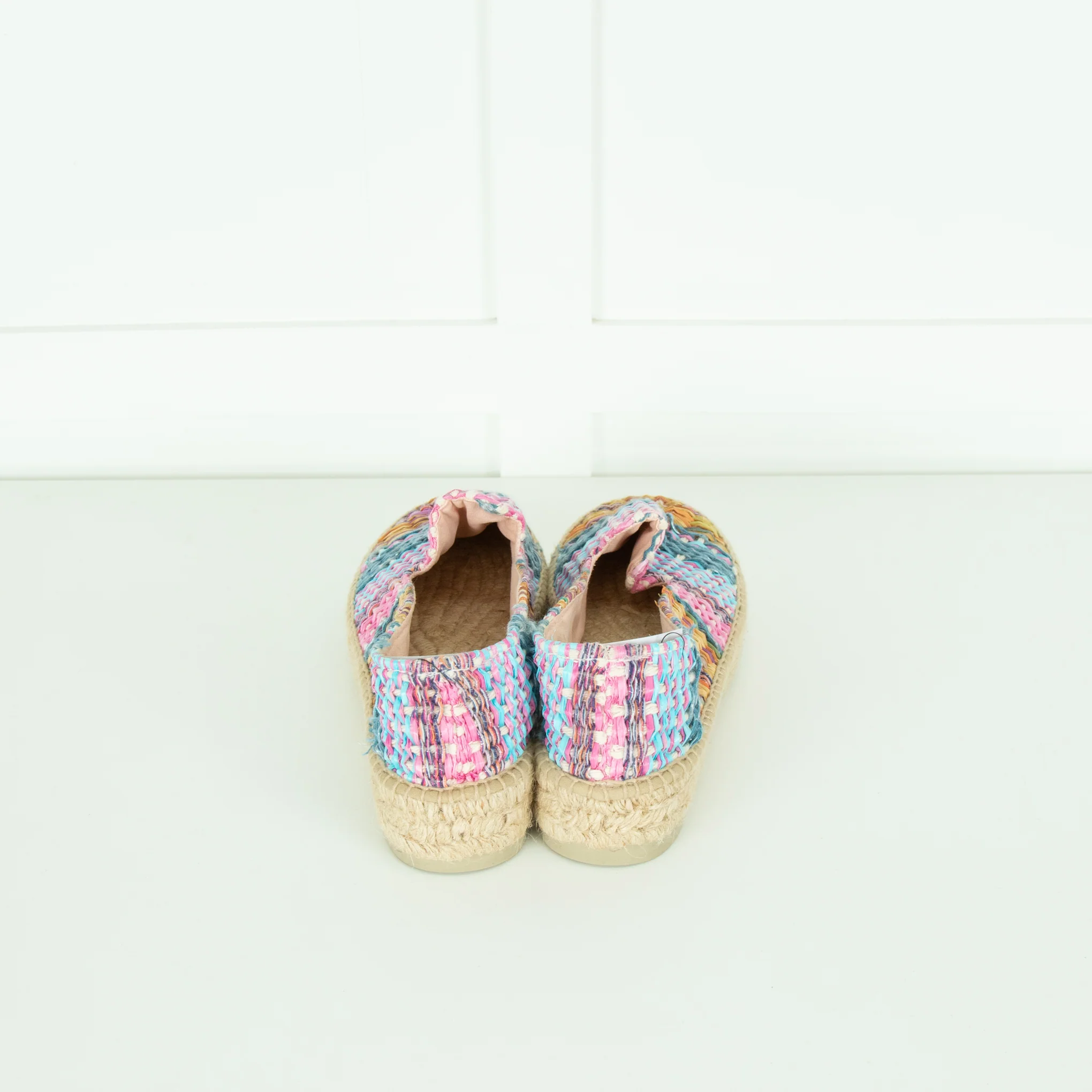 Manebi Multicolour Raffia Espadrilles - Image 4