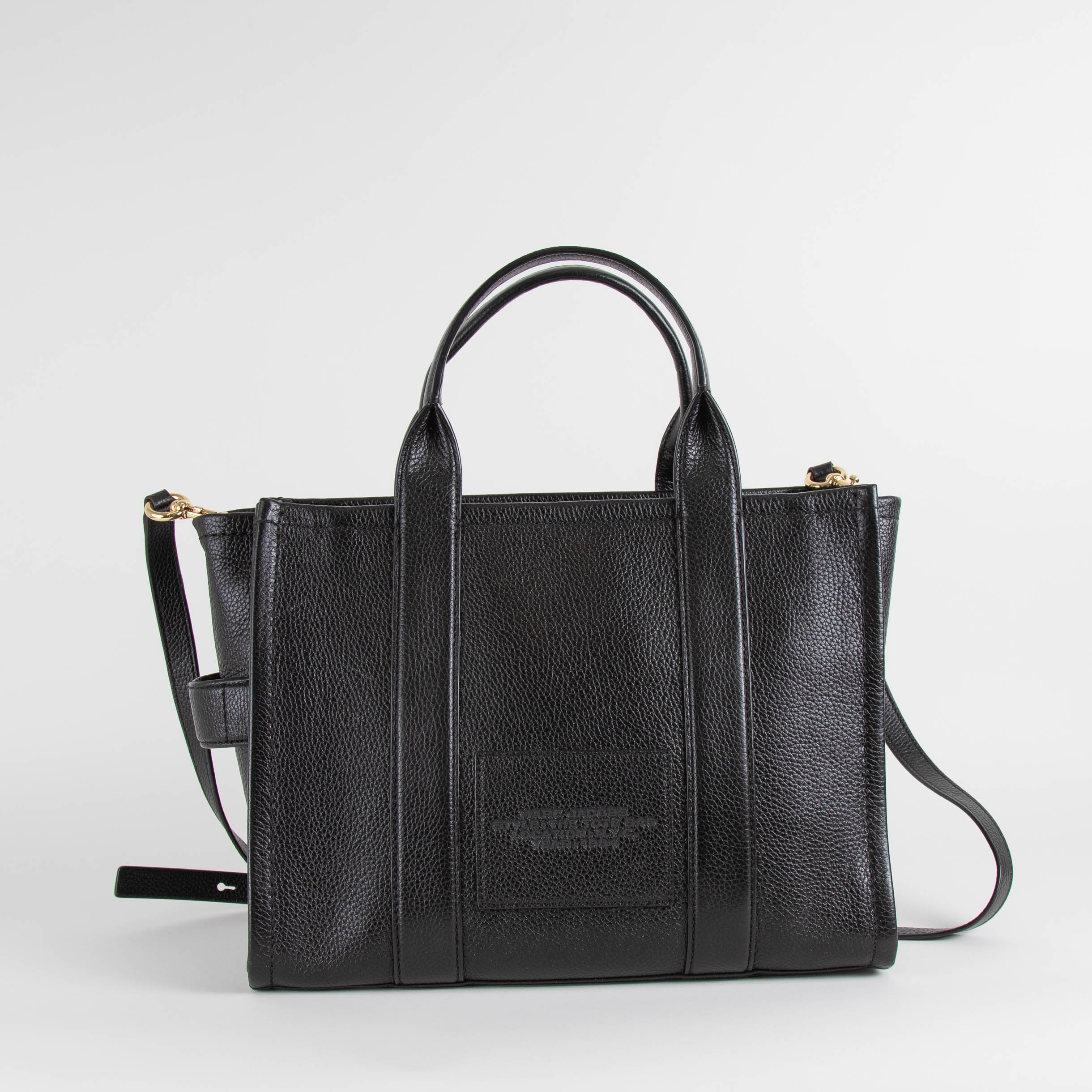 Marc Jacobs Black Medium Leather Tote Bag - Image 4