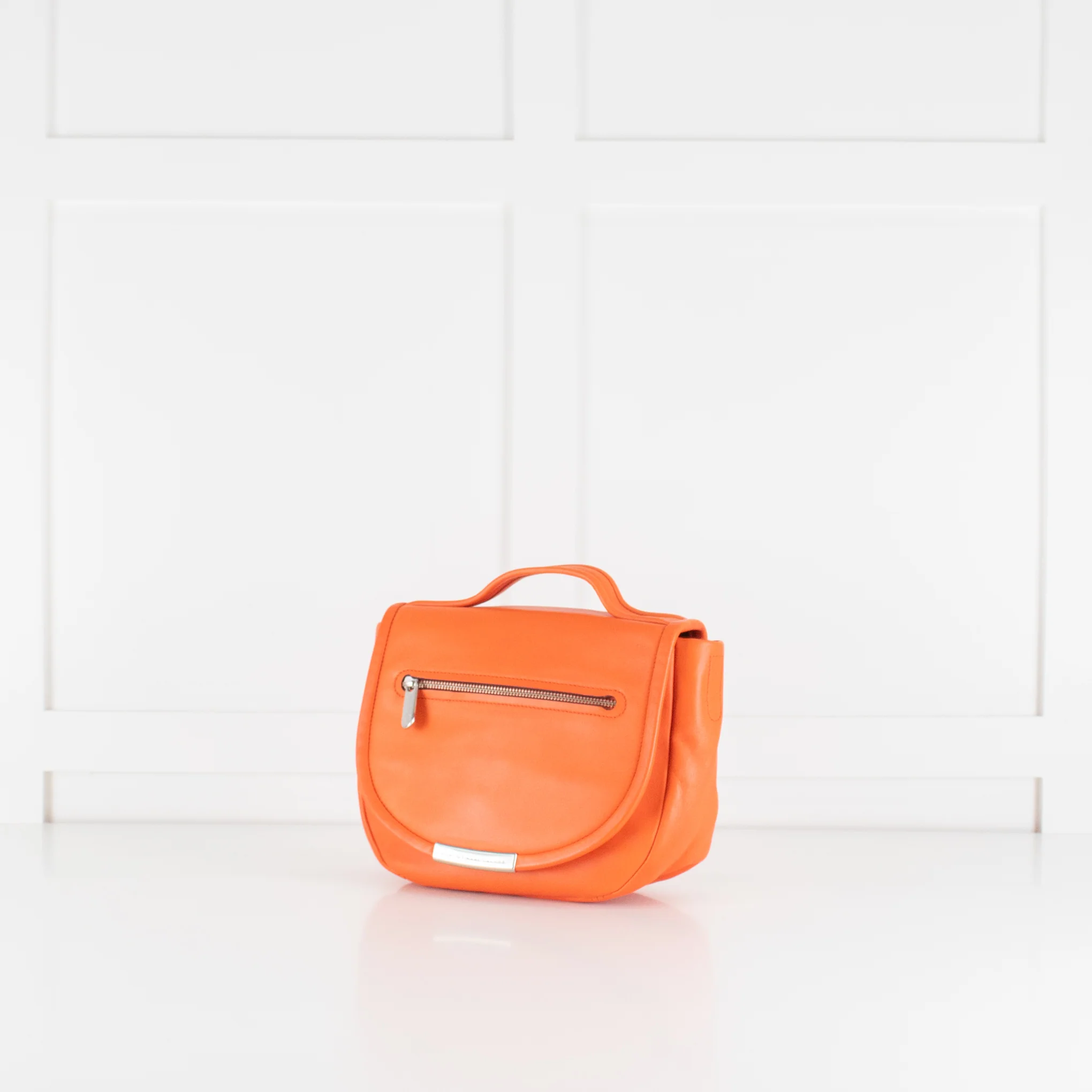 Marc Jacobs Orange Satchel Flap Bag - Image 2
