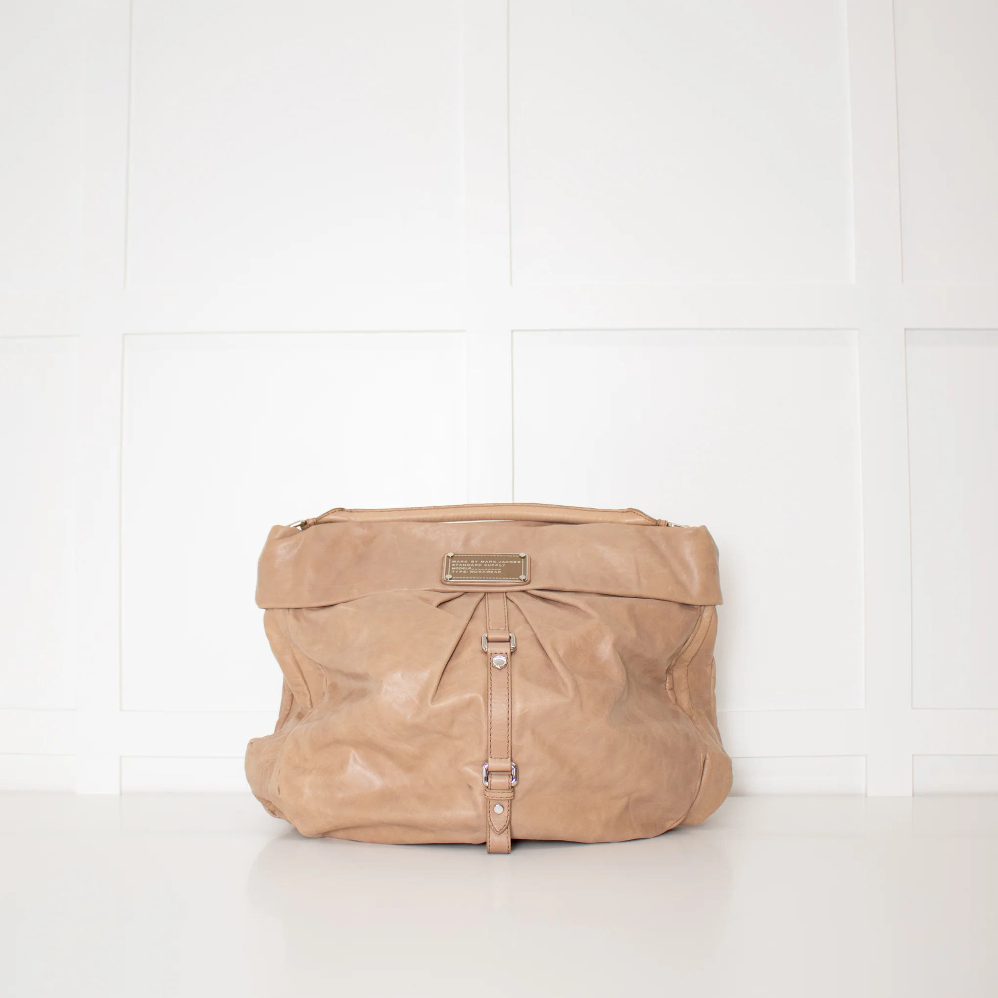 Marc By Marc Jacobs Tan Leather Shoulder Bag