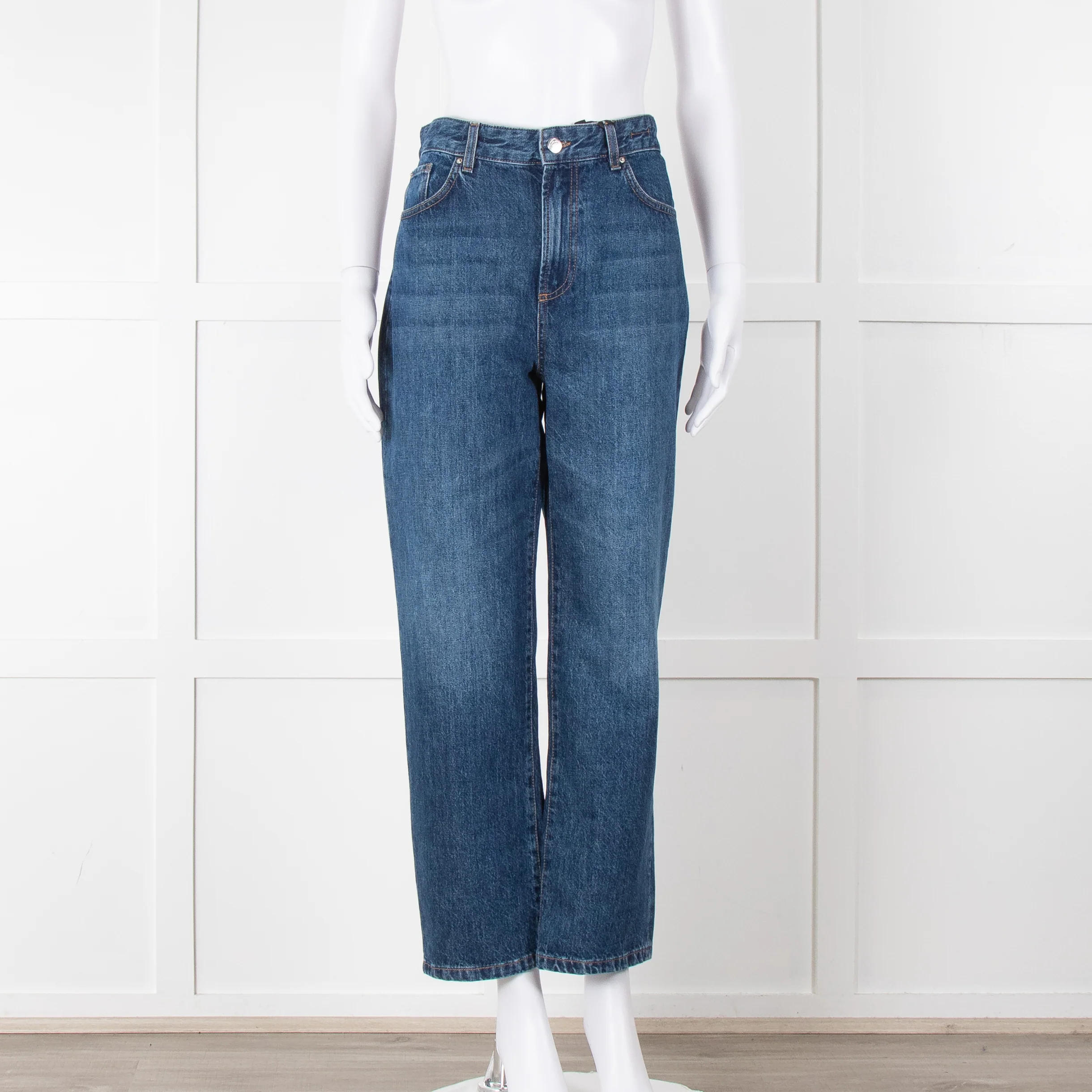 Marella Blue Denim Mom Style Jeans
