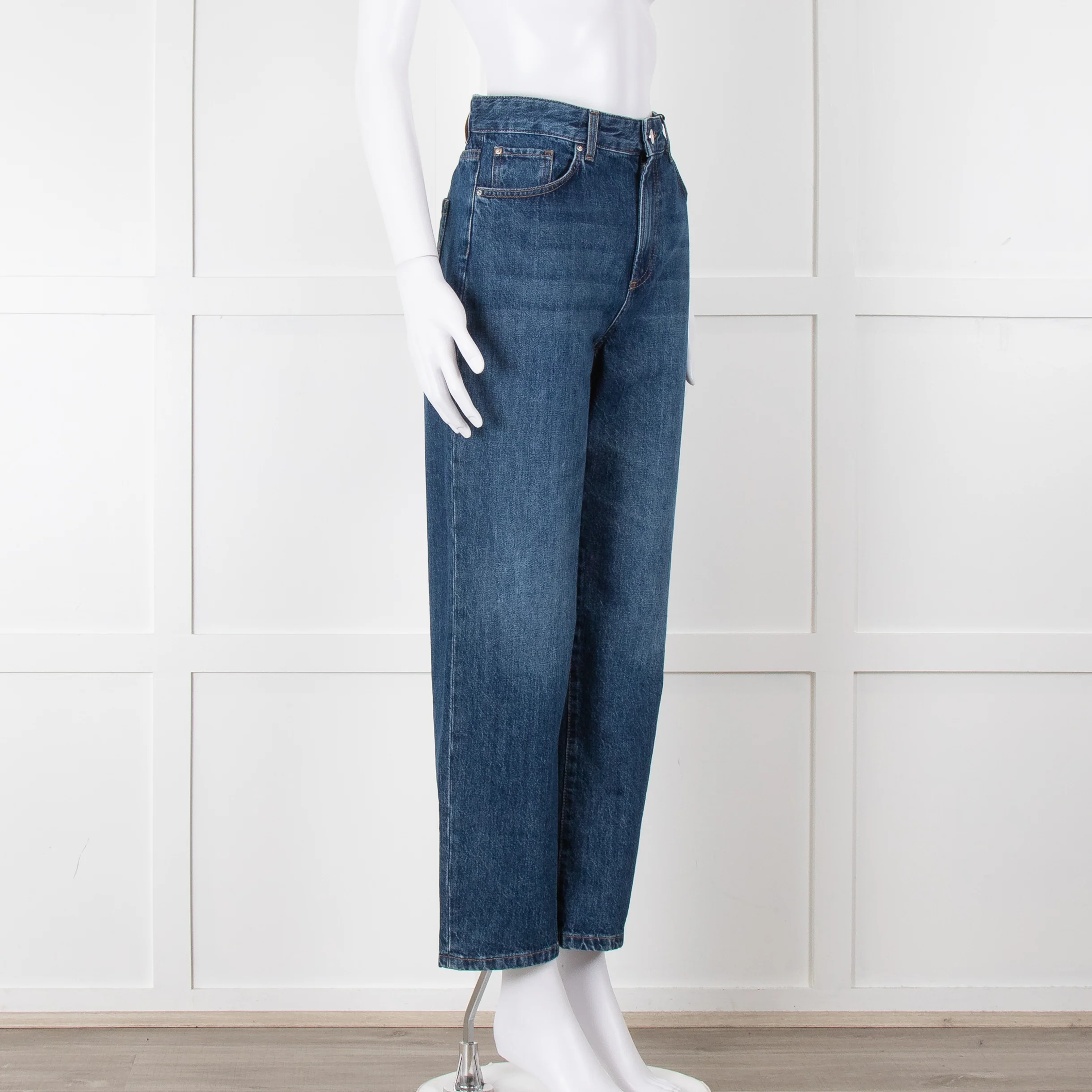 Marella Blue Denim Mom Style Jeans - Image 2