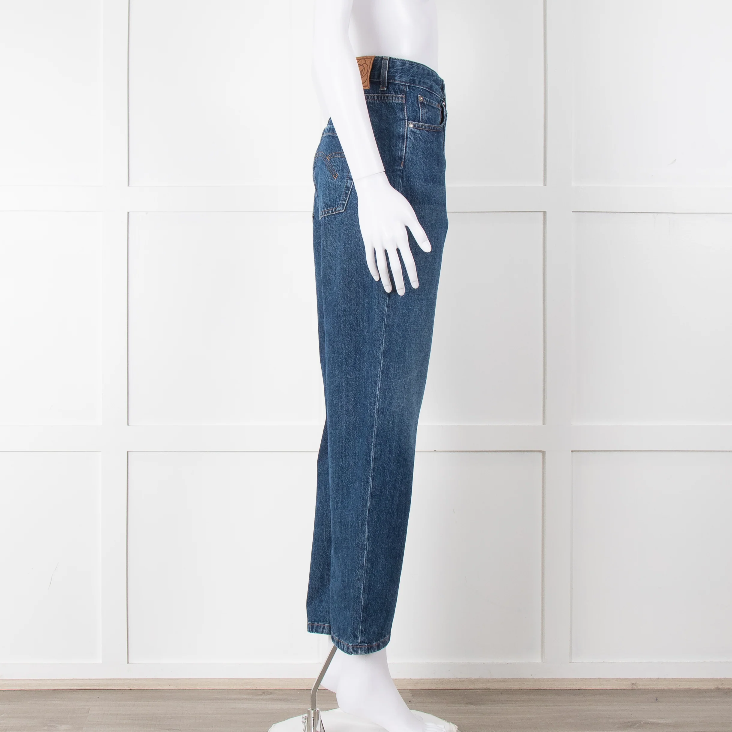 Marella Blue Denim Mom Style Jeans - Image 3