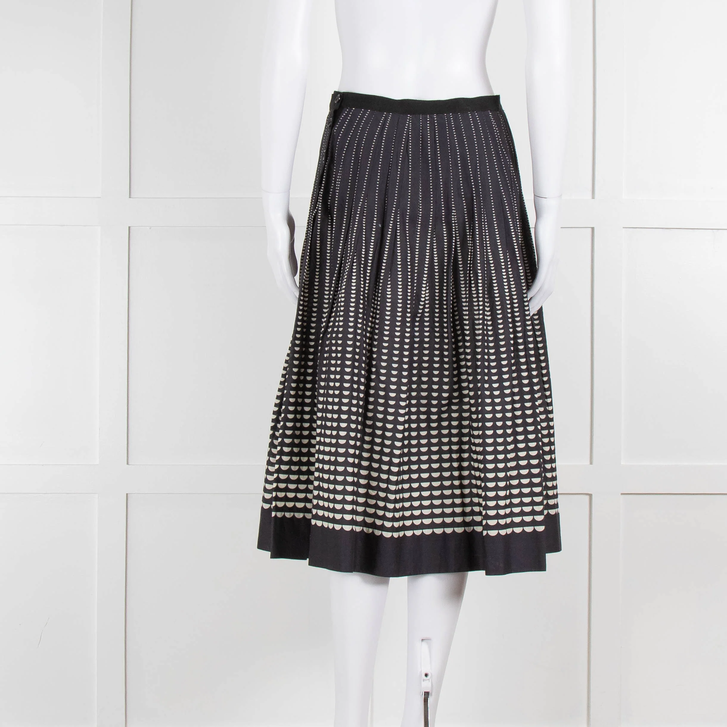 Margaret Howell Half Moon Print Skirt - Image 5