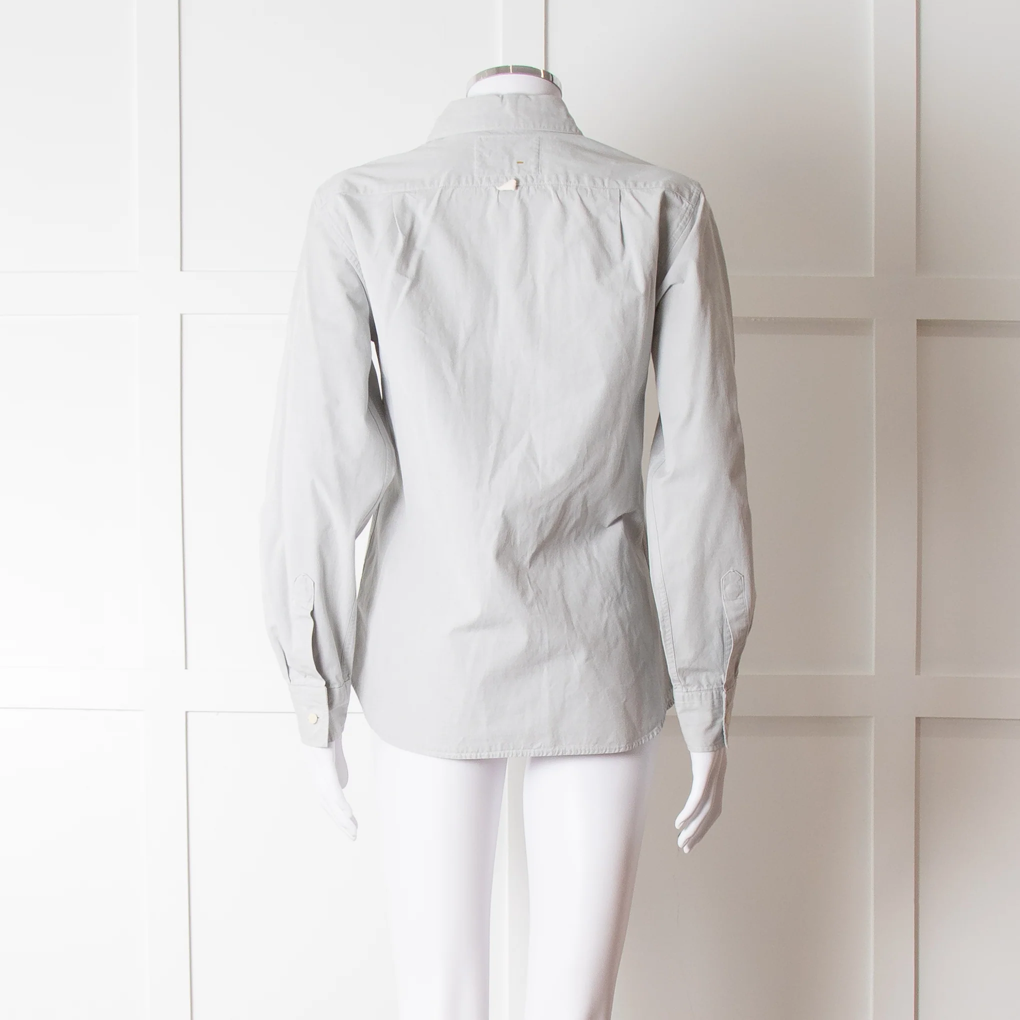 Margaret Howell Light Grey Cotton Shirt - Image 5