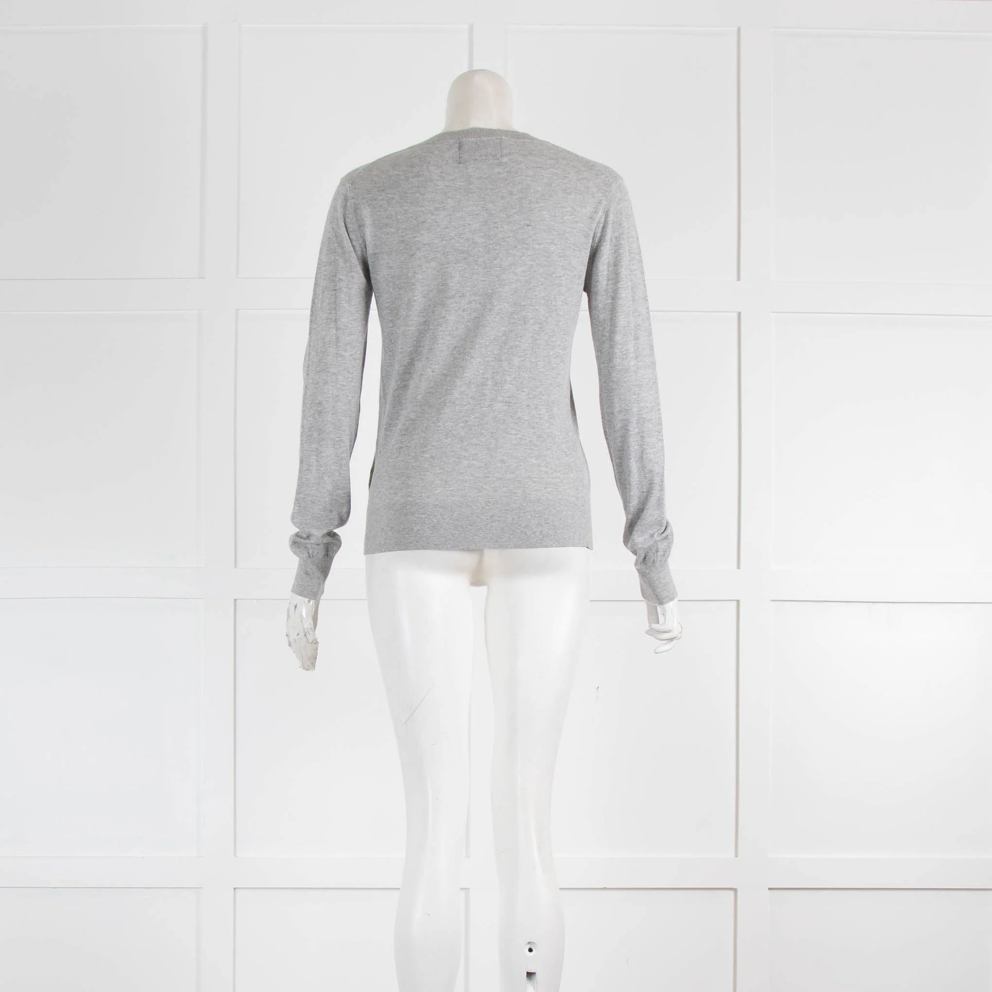 Markus Lupfer Grey Panda Cotton Jumper - Image 3