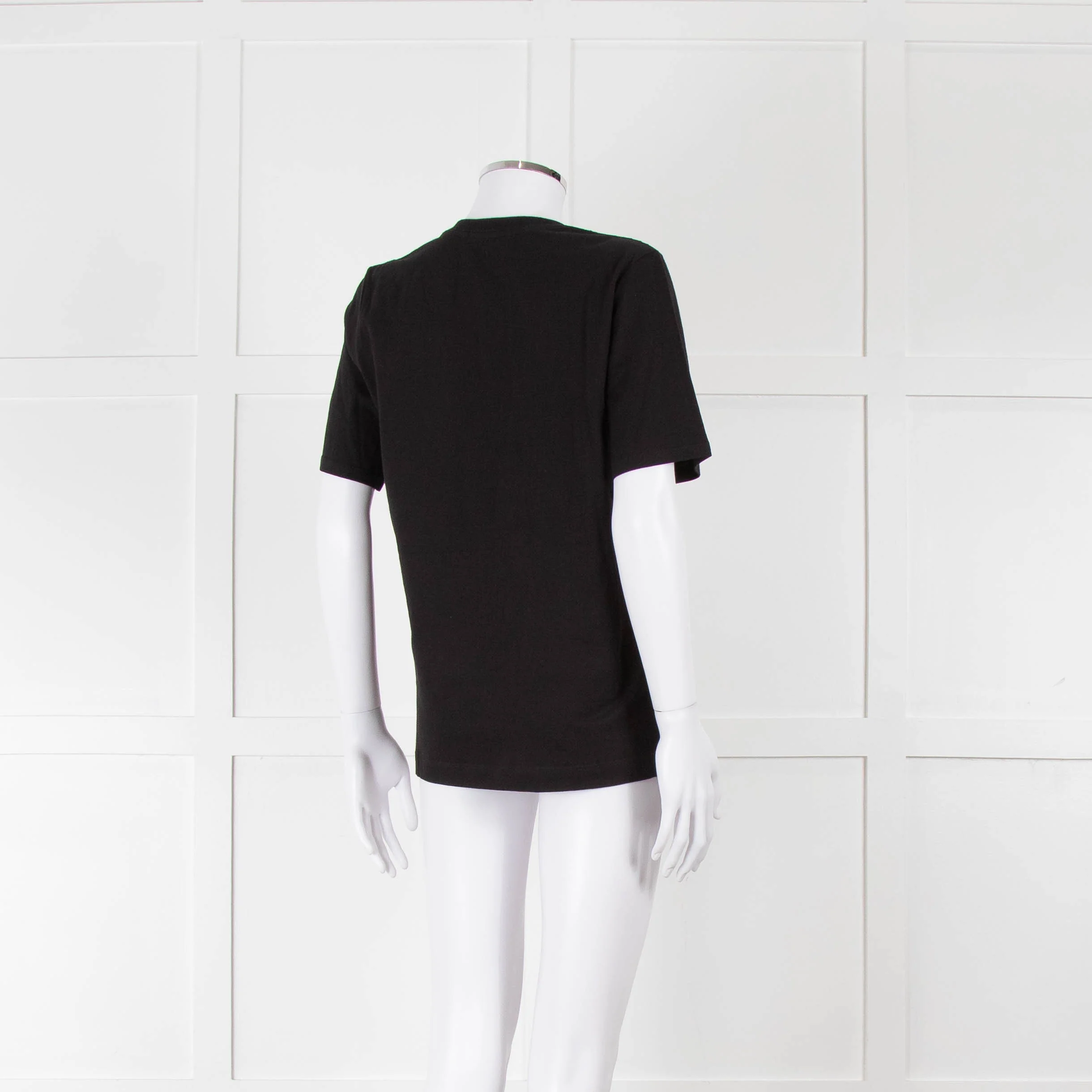 Markus Lupfer Navy Diamante Lips T Shirt - Image 4