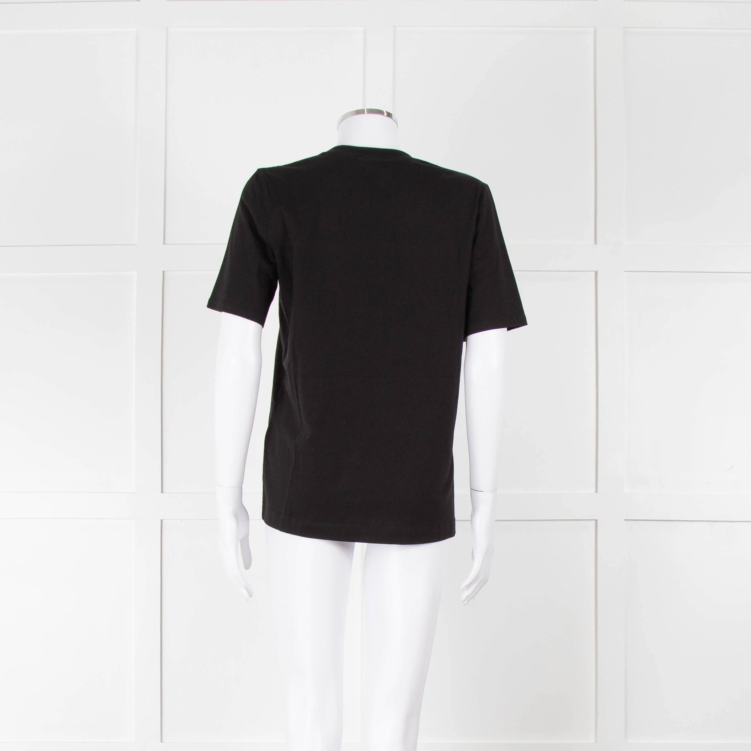 Markus Lupfer Navy Diamante Lips T Shirt - Image 5