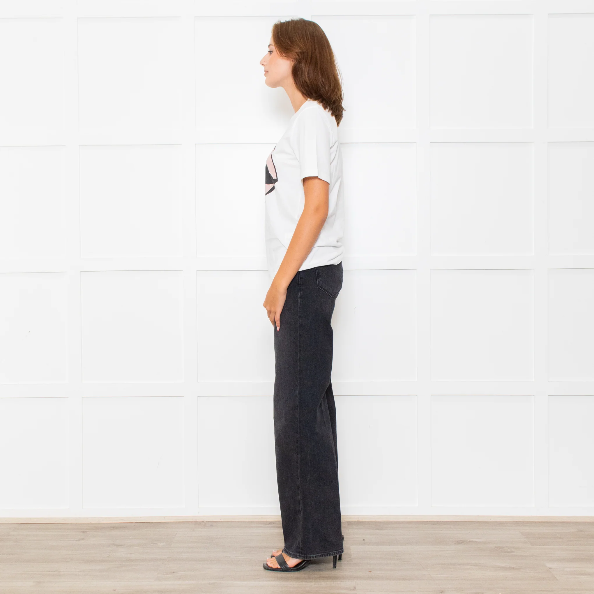 Markus Lupfer White Lip Print T-Shirt - Image 4