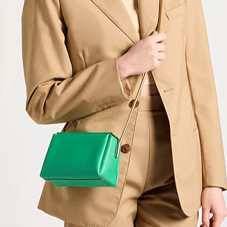 Marni Green Toggle Small Shoulder Bag - Image 2