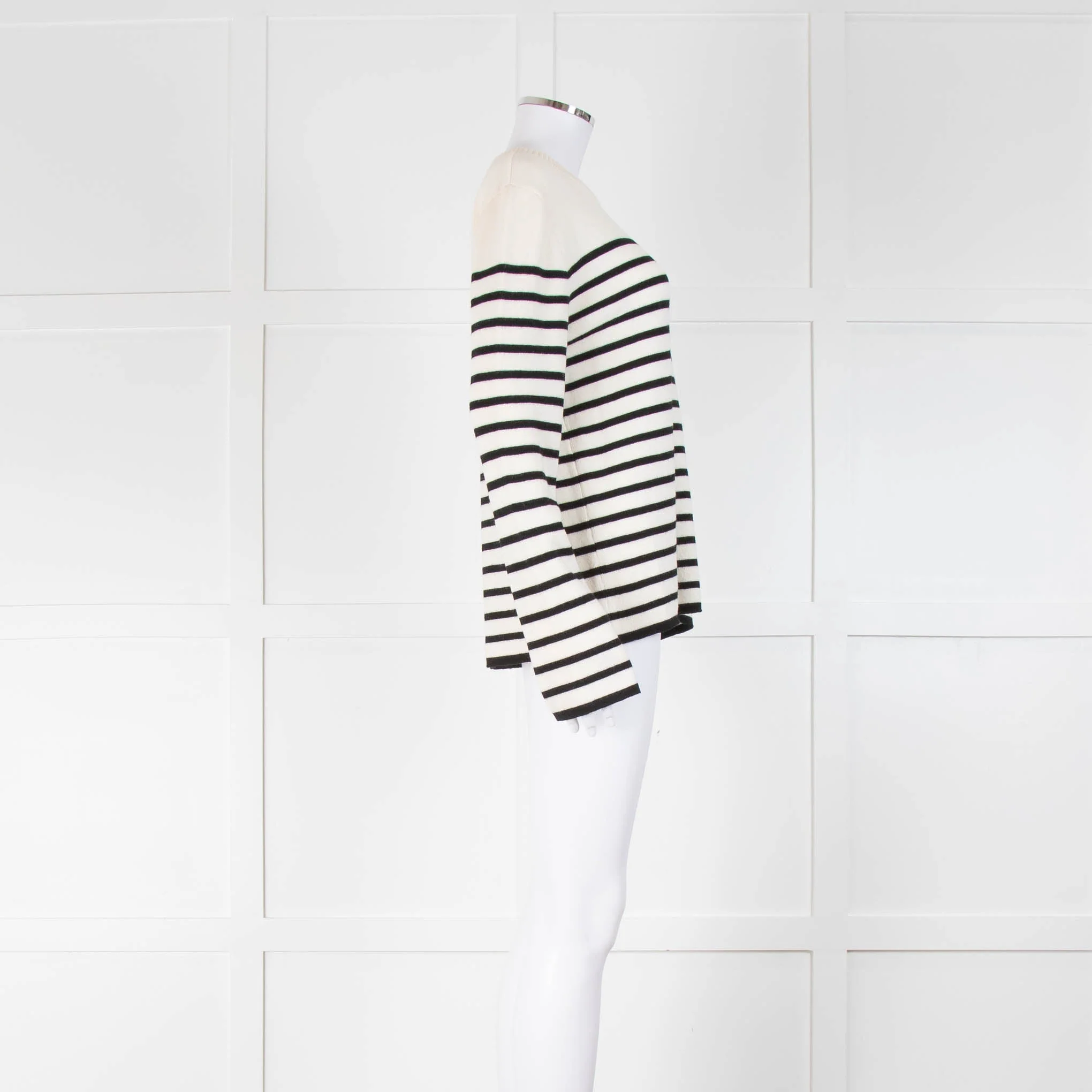 Masscob Cream Striped Gambetta Jumper - Image 3