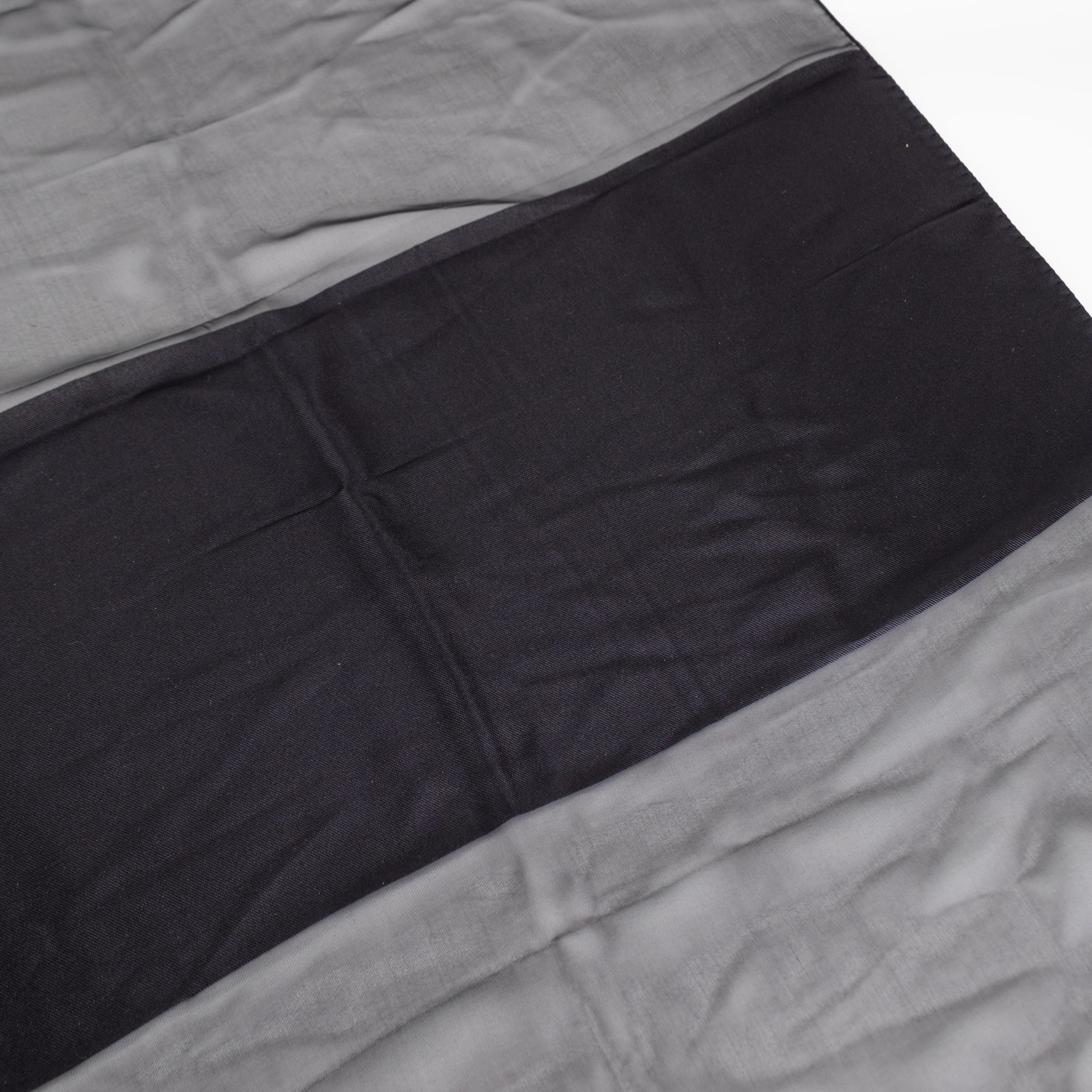 Max Mara Black Silk Scarf - Image 5