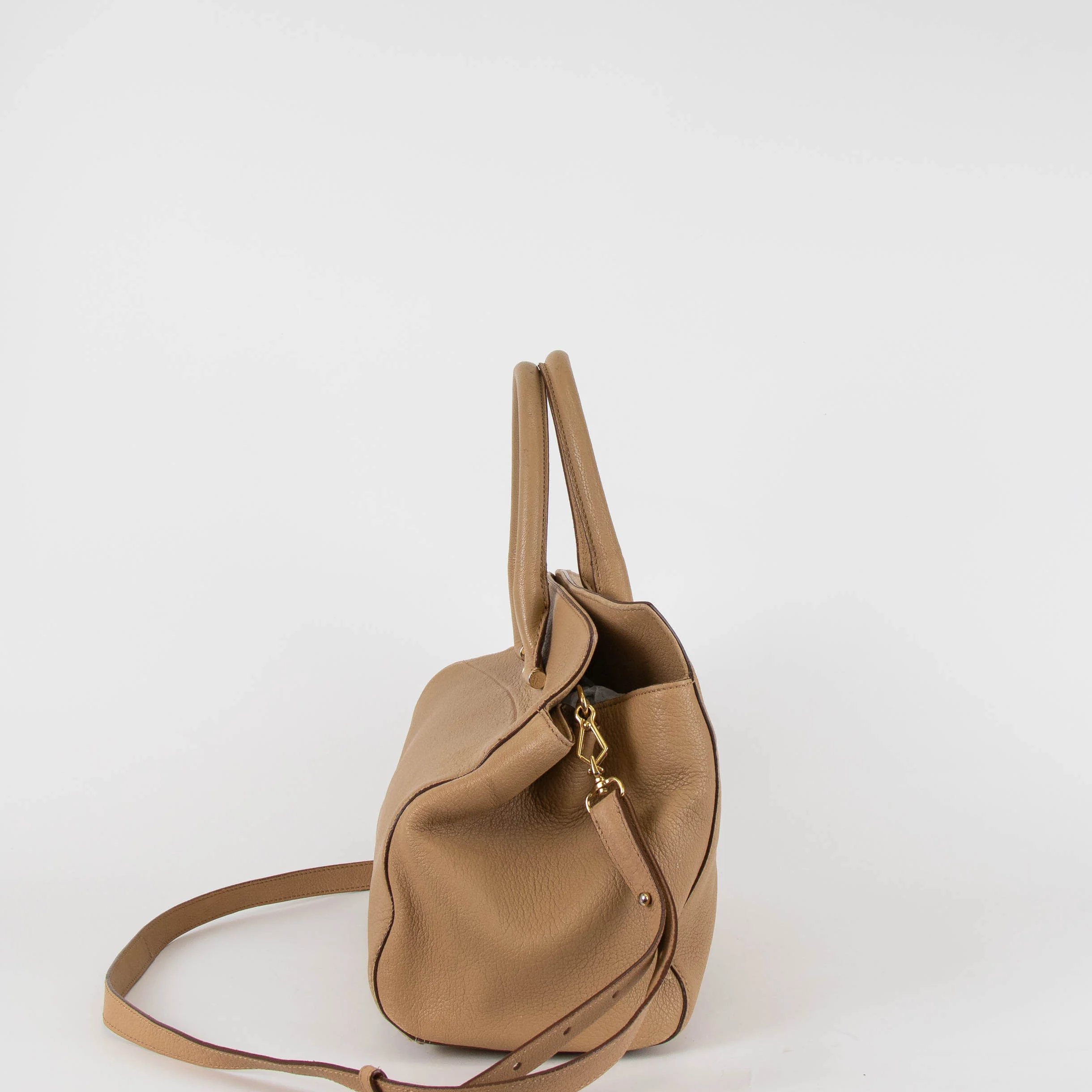Max Mara Caramel Leather Hollywood Bag - Image 5