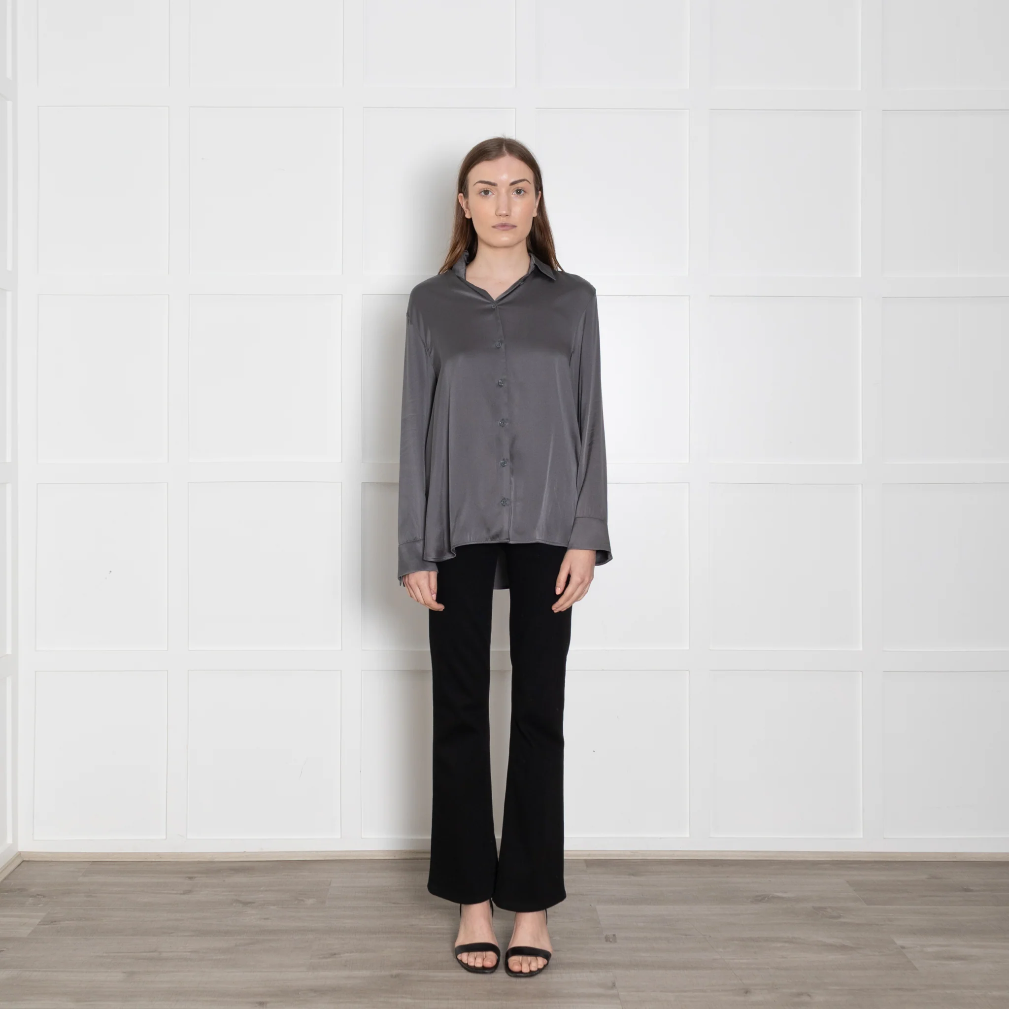 Max Mara Leisure Grey Blouse