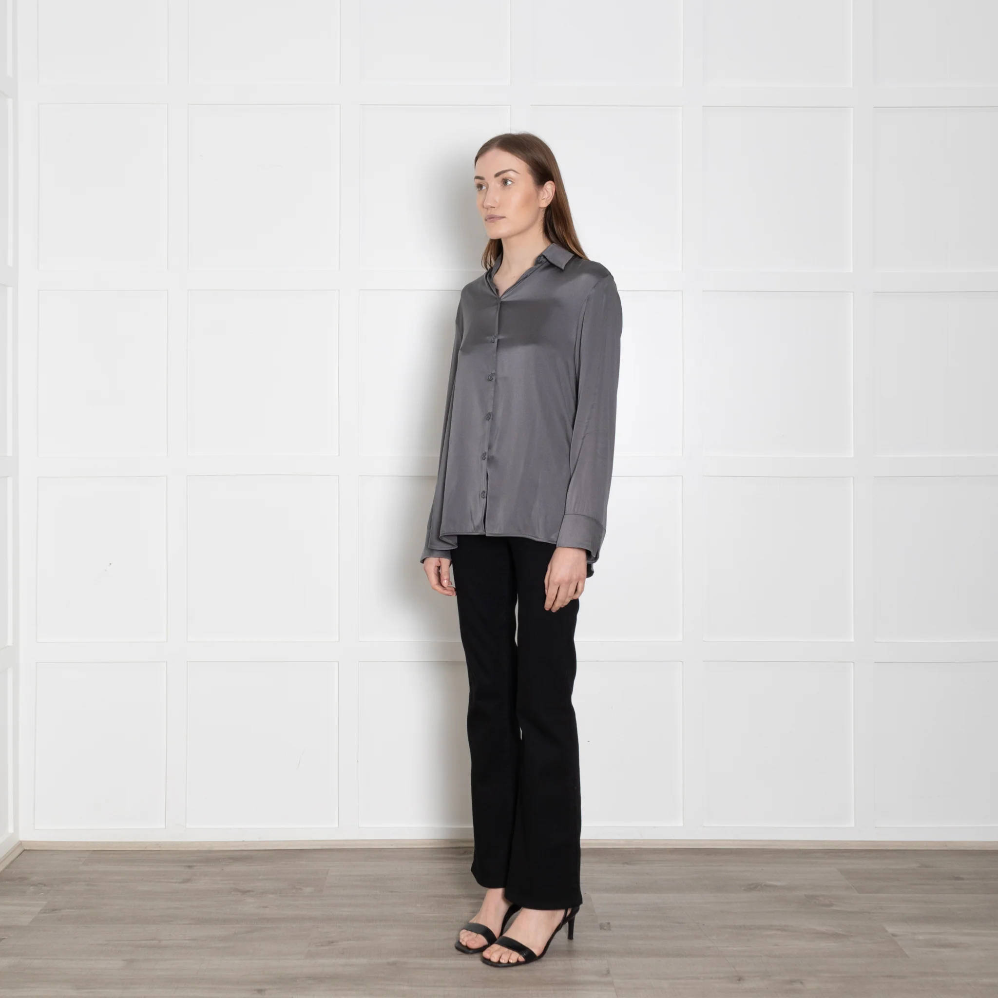 Max Mara Leisure Grey Blouse - Image 3