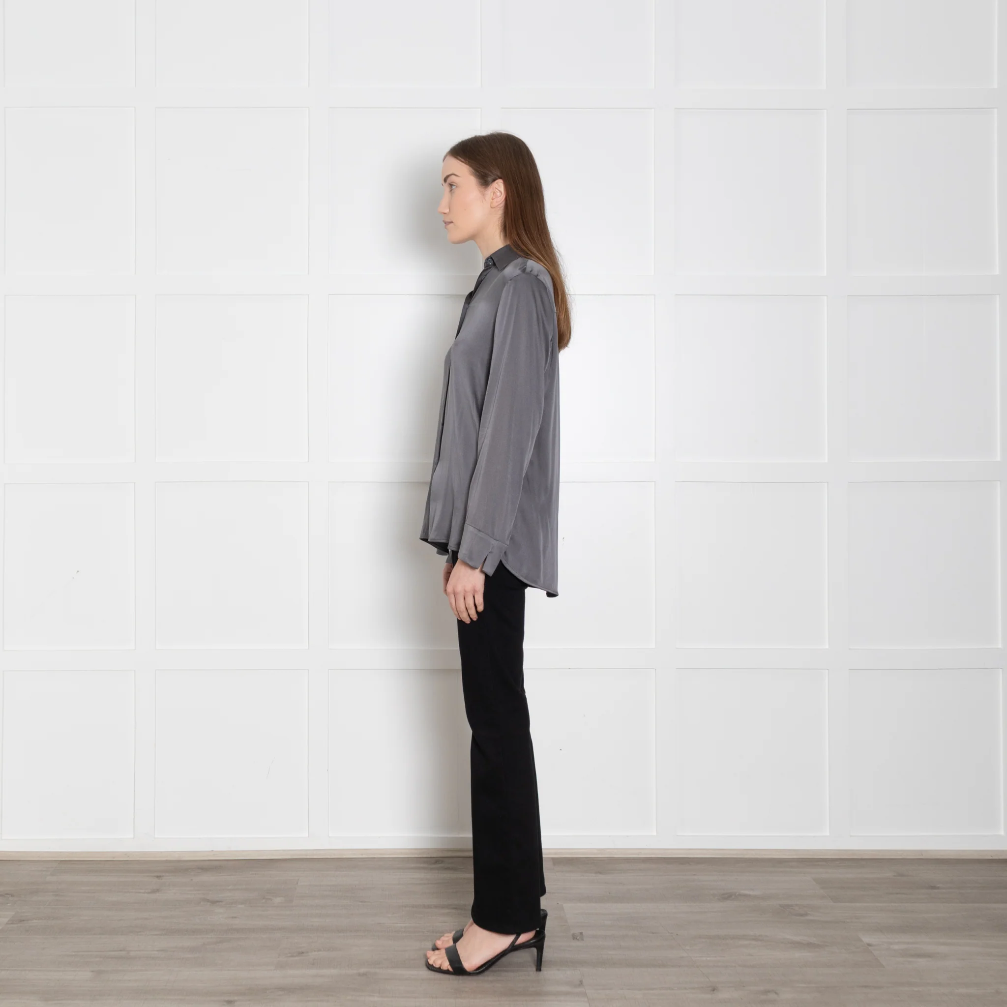 Max Mara Leisure Grey Blouse - Image 4