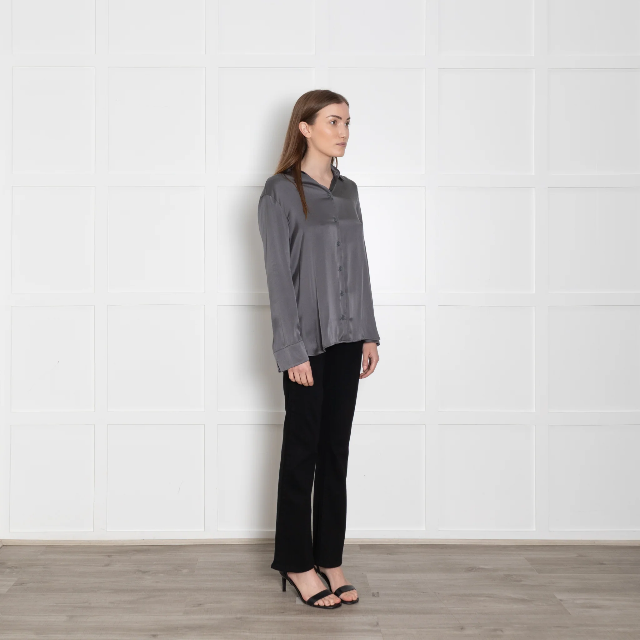 Max Mara Leisure Grey Blouse - Image 7
