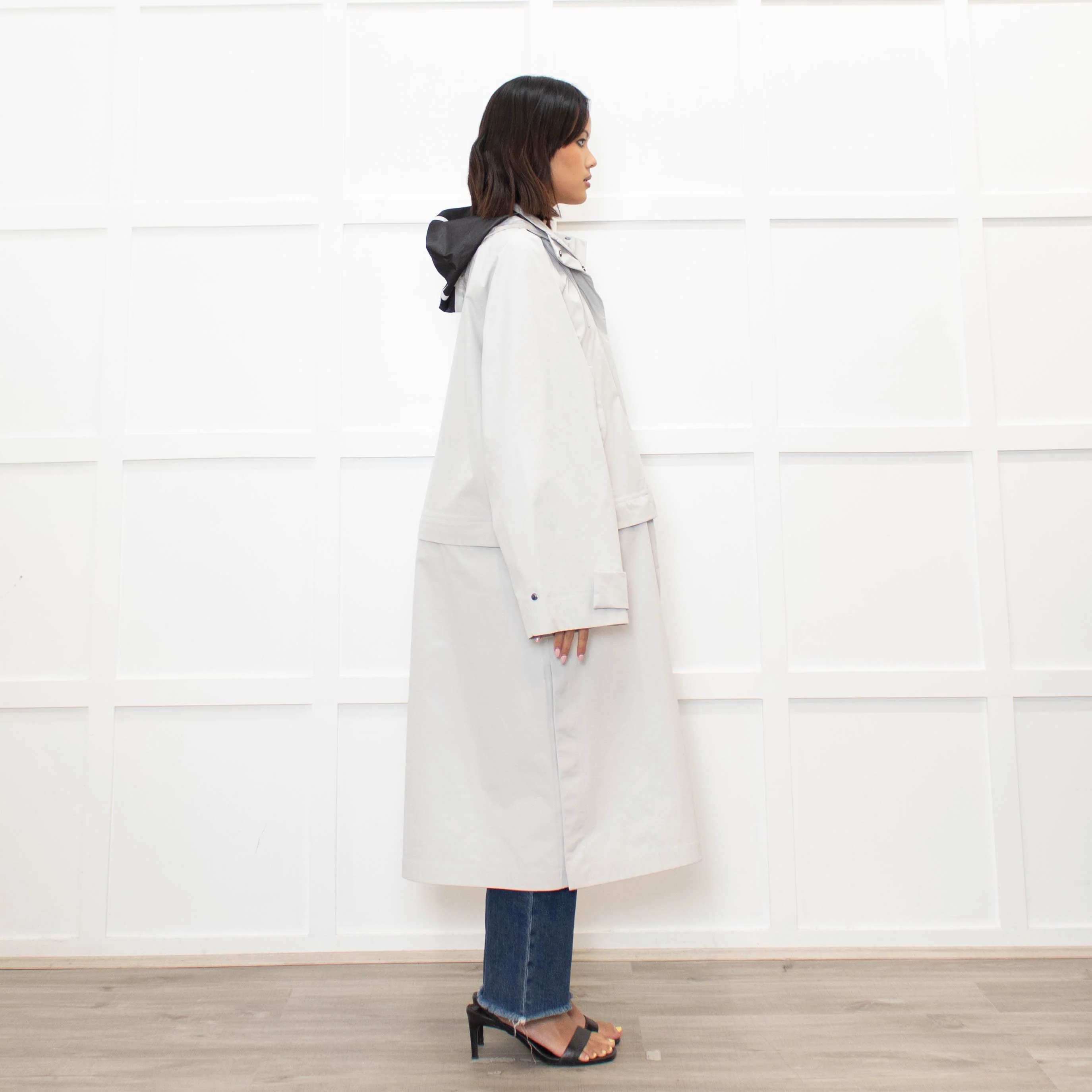 Max Mara Leisure Pale Grey Smart Active Coat - Image 5
