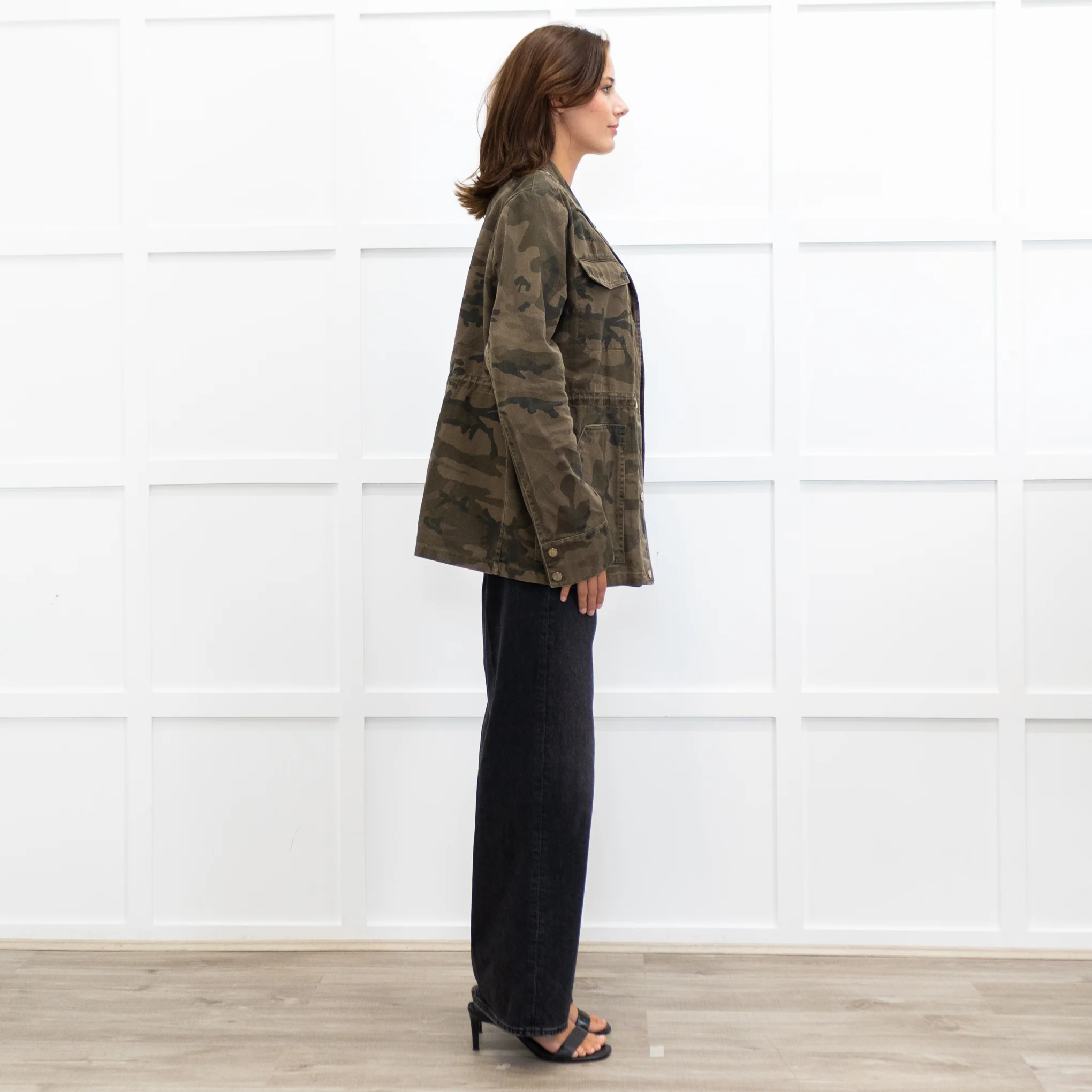 Me + Em Army Green Camo Jacket - Image 6