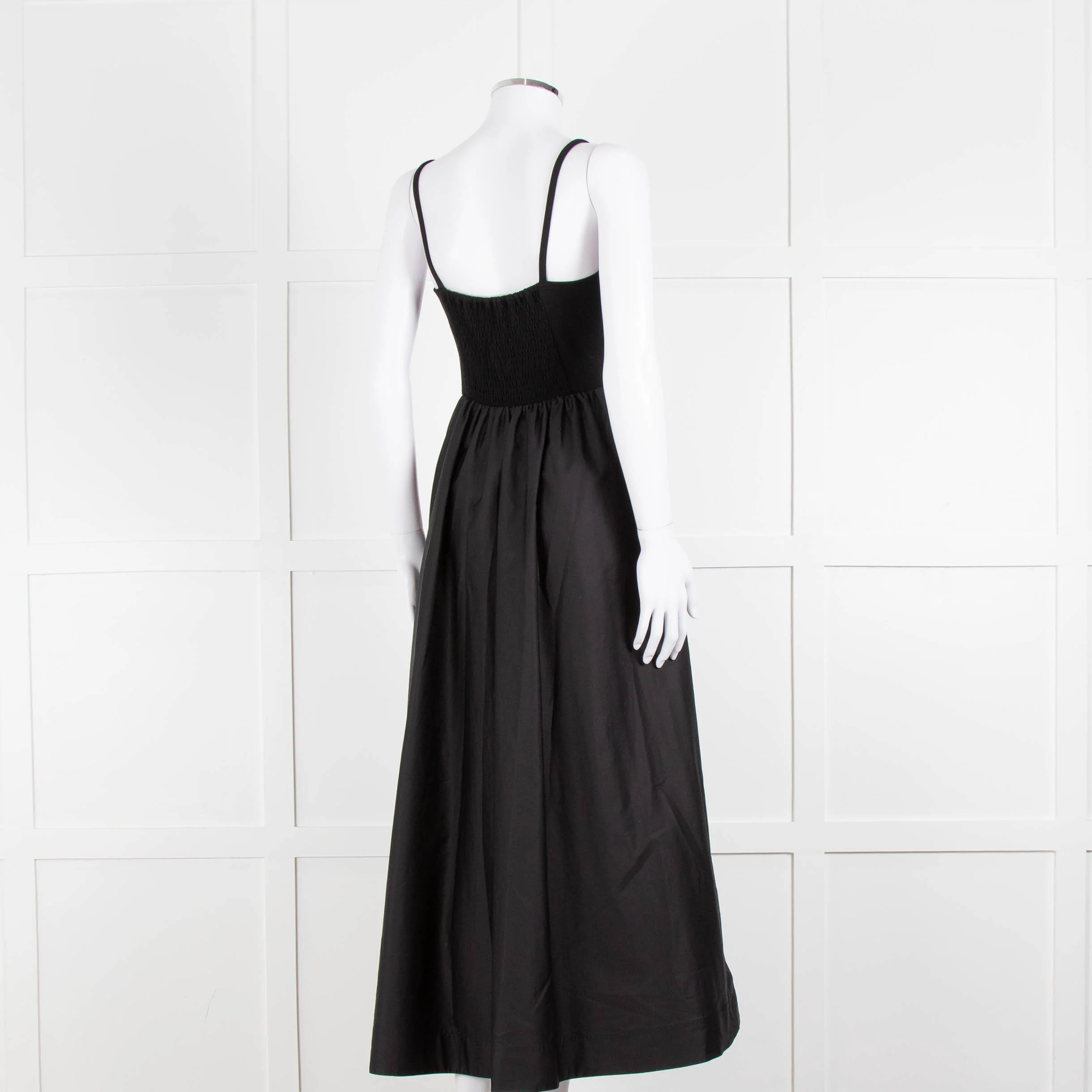 Me + Em Black Elasticated Back Sleeveless Maxi Dress - Image 4