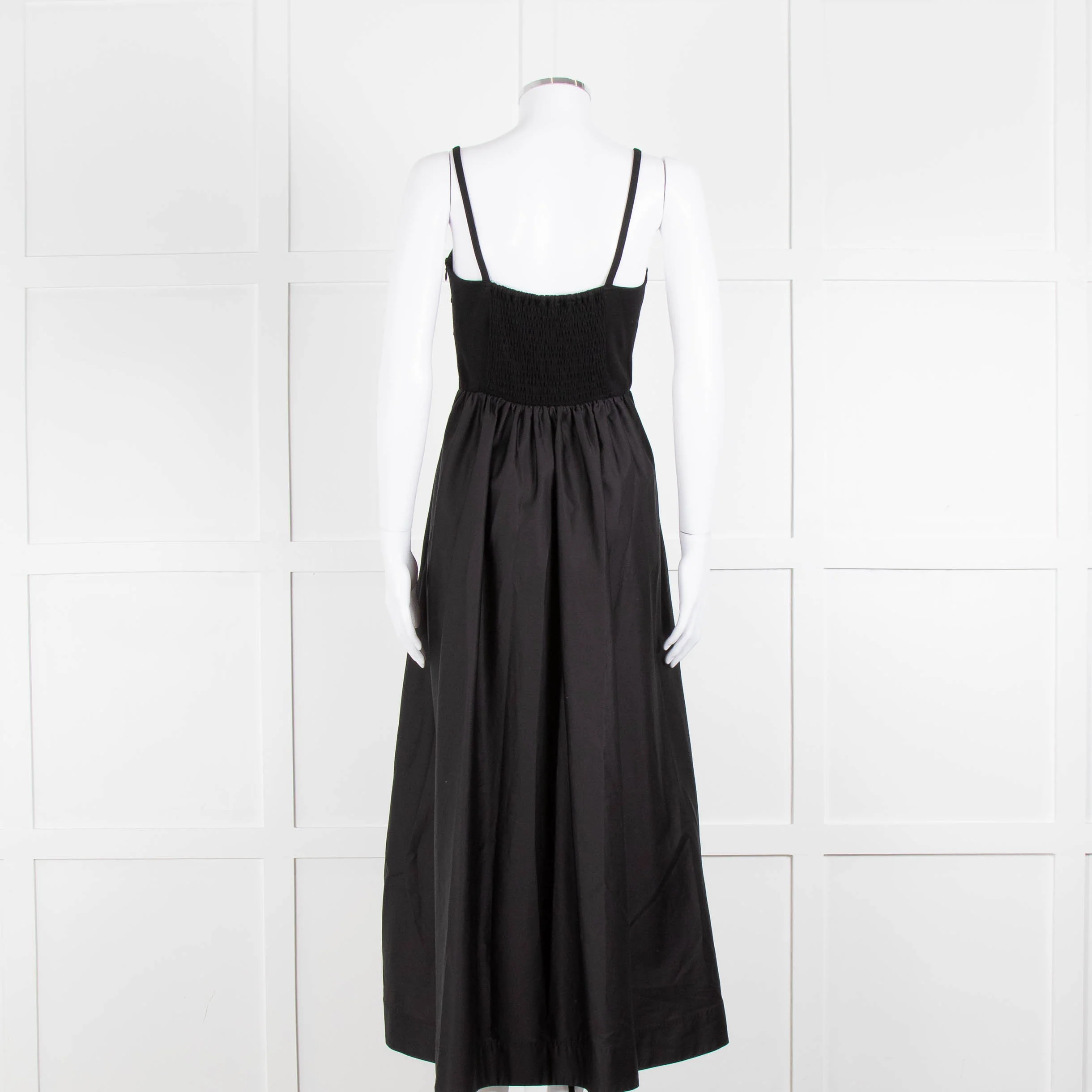 Me + Em Black Elasticated Back Sleeveless Maxi Dress - Image 5