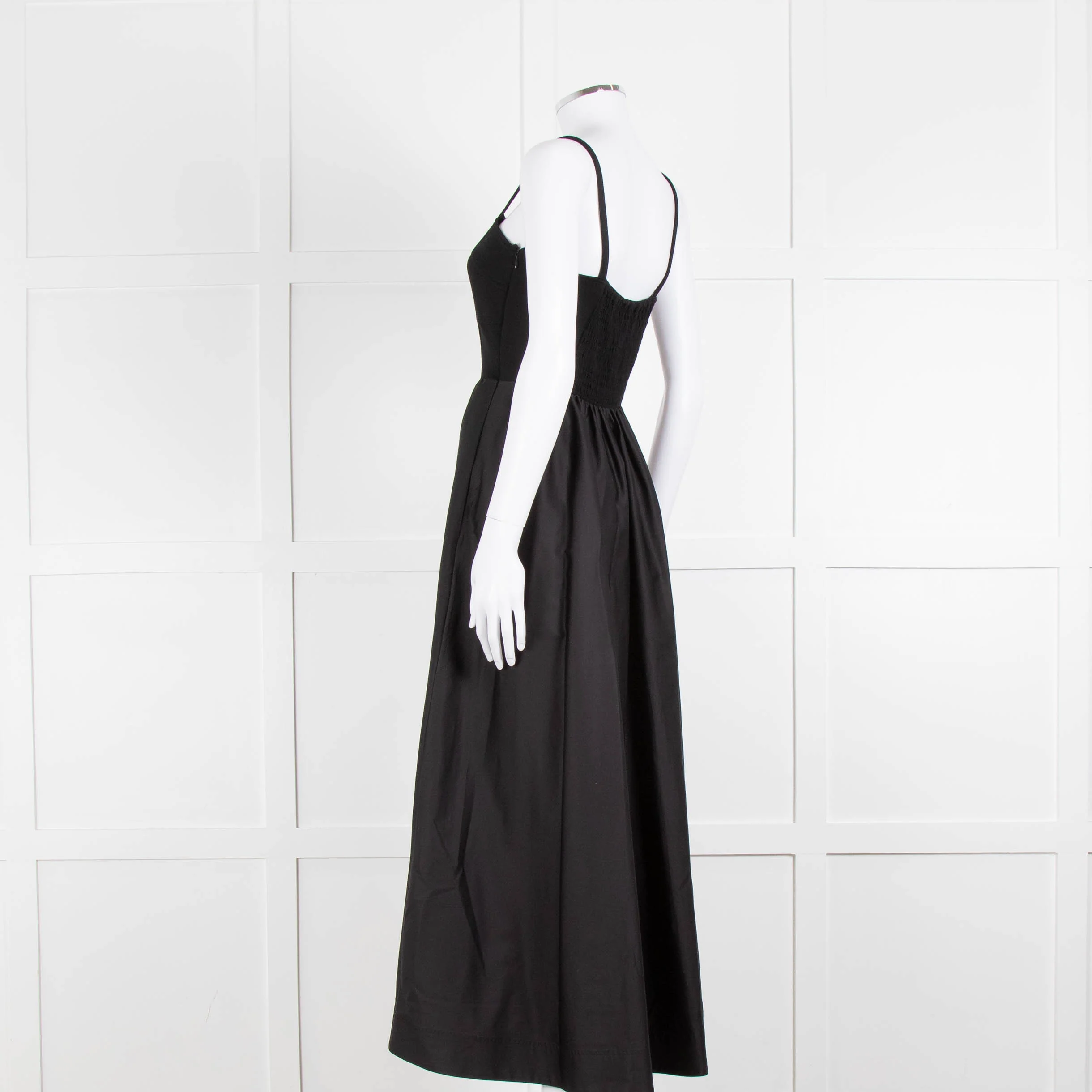 Me + Em Black Elasticated Back Sleeveless Maxi Dress - Image 6