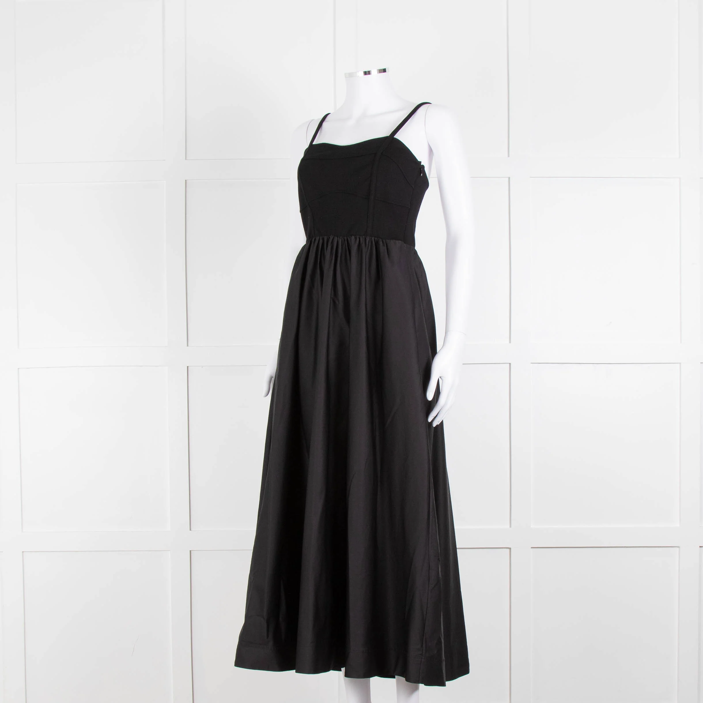 Me + Em Black Elasticated Back Sleeveless Maxi Dress - Image 8