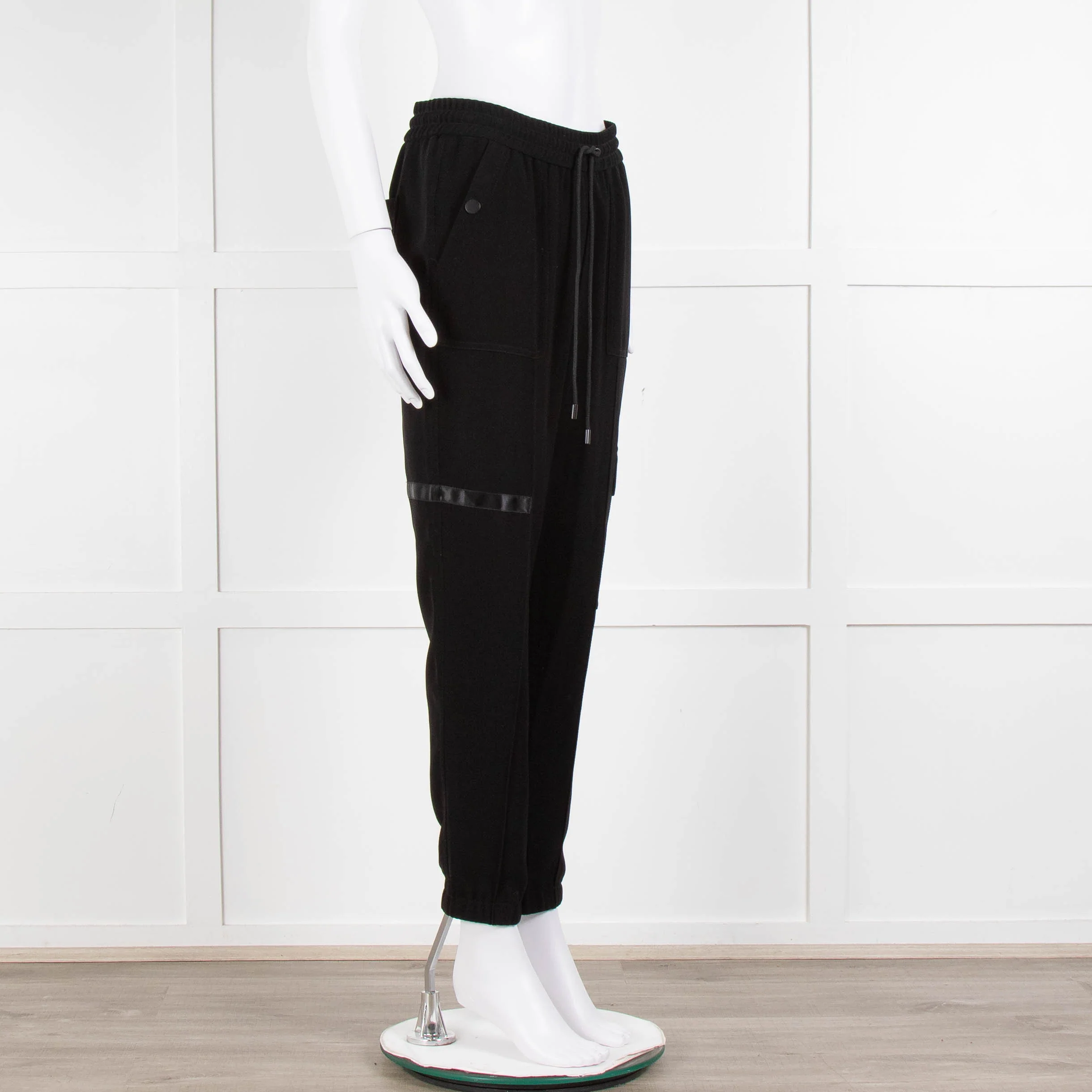 Me + Em Black Side Pocket Joggers - Image 2