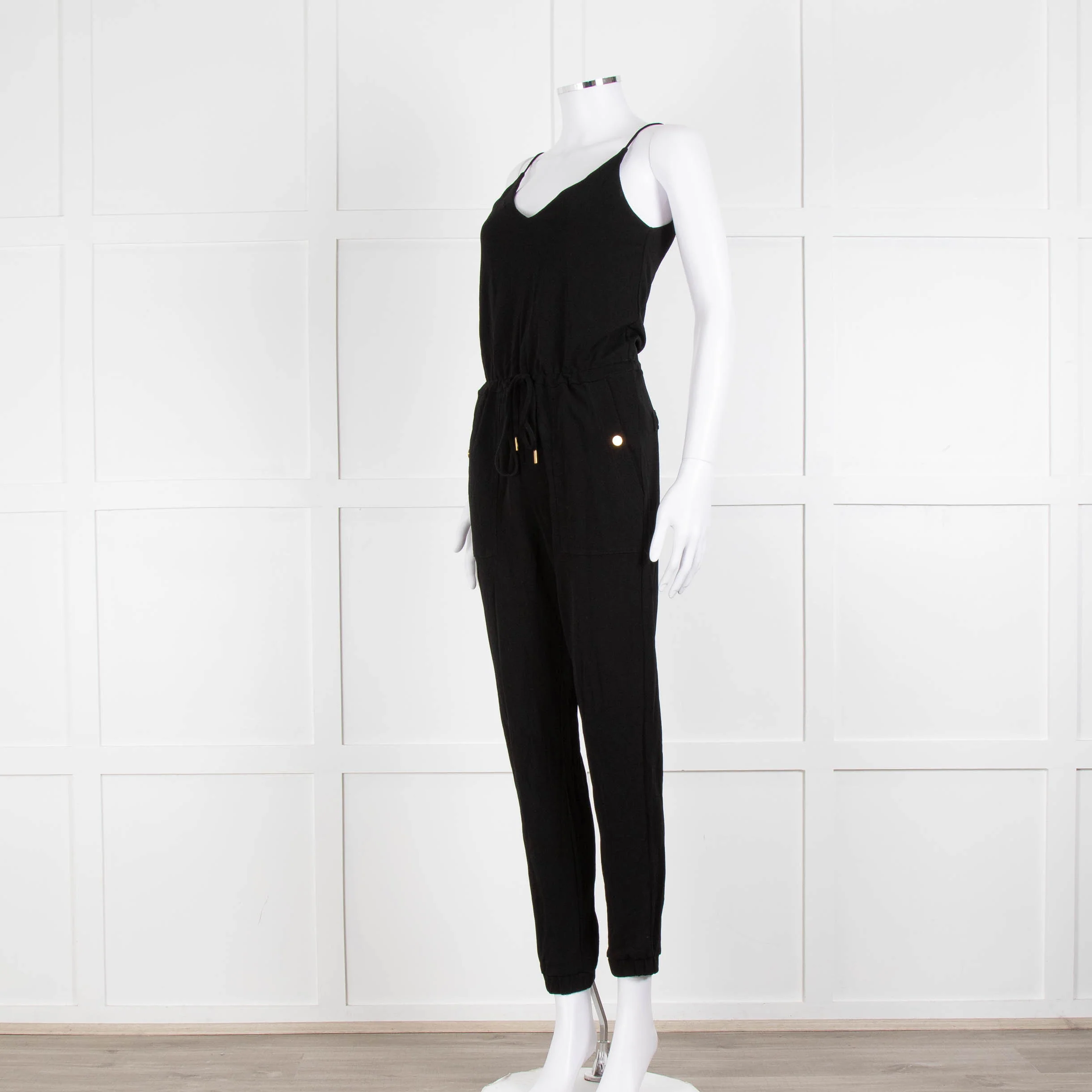 Me + Em Black Stretchy Sleeveless Jumpsuit - Image 8