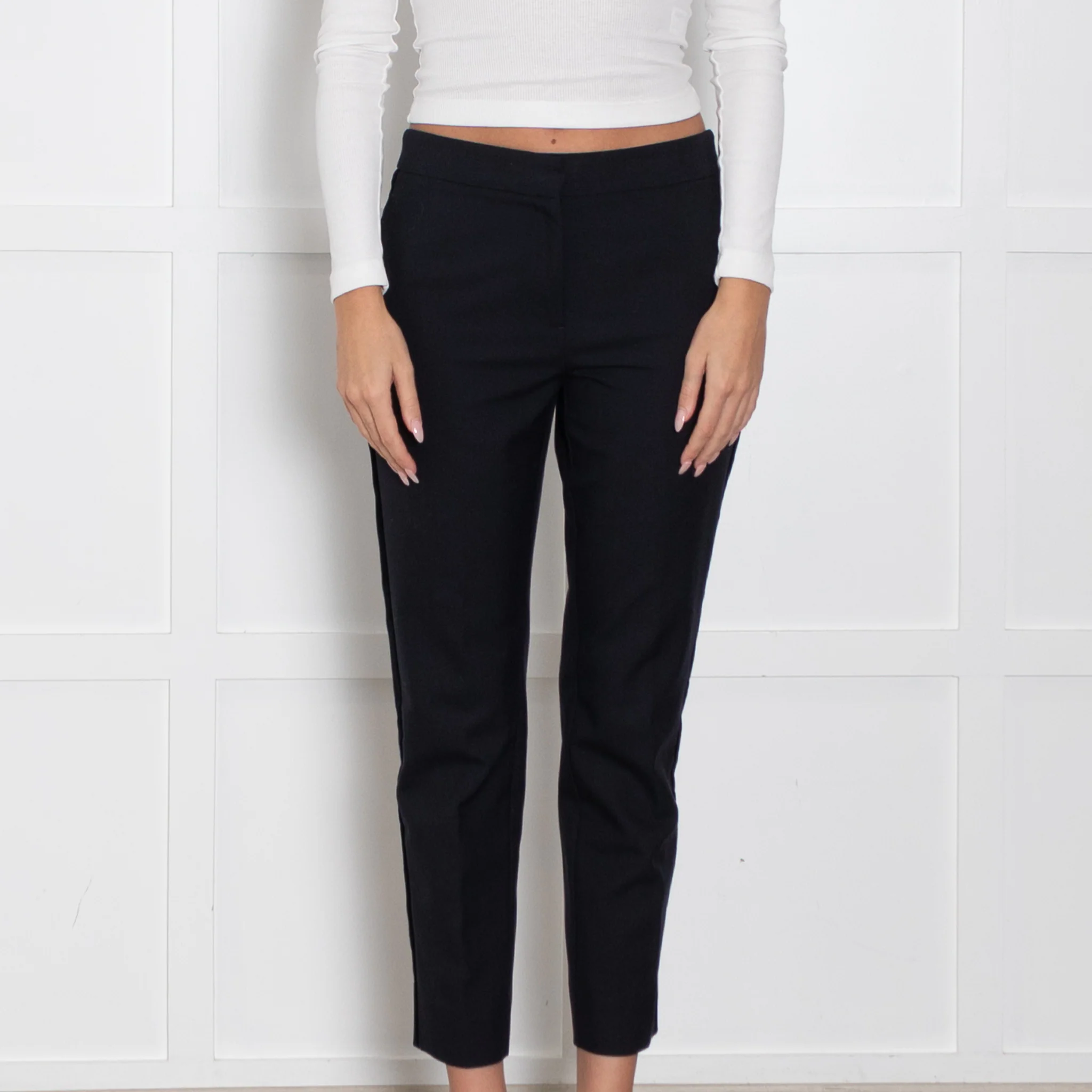 Me + Em Black Tuxedo Trousers - Image 2