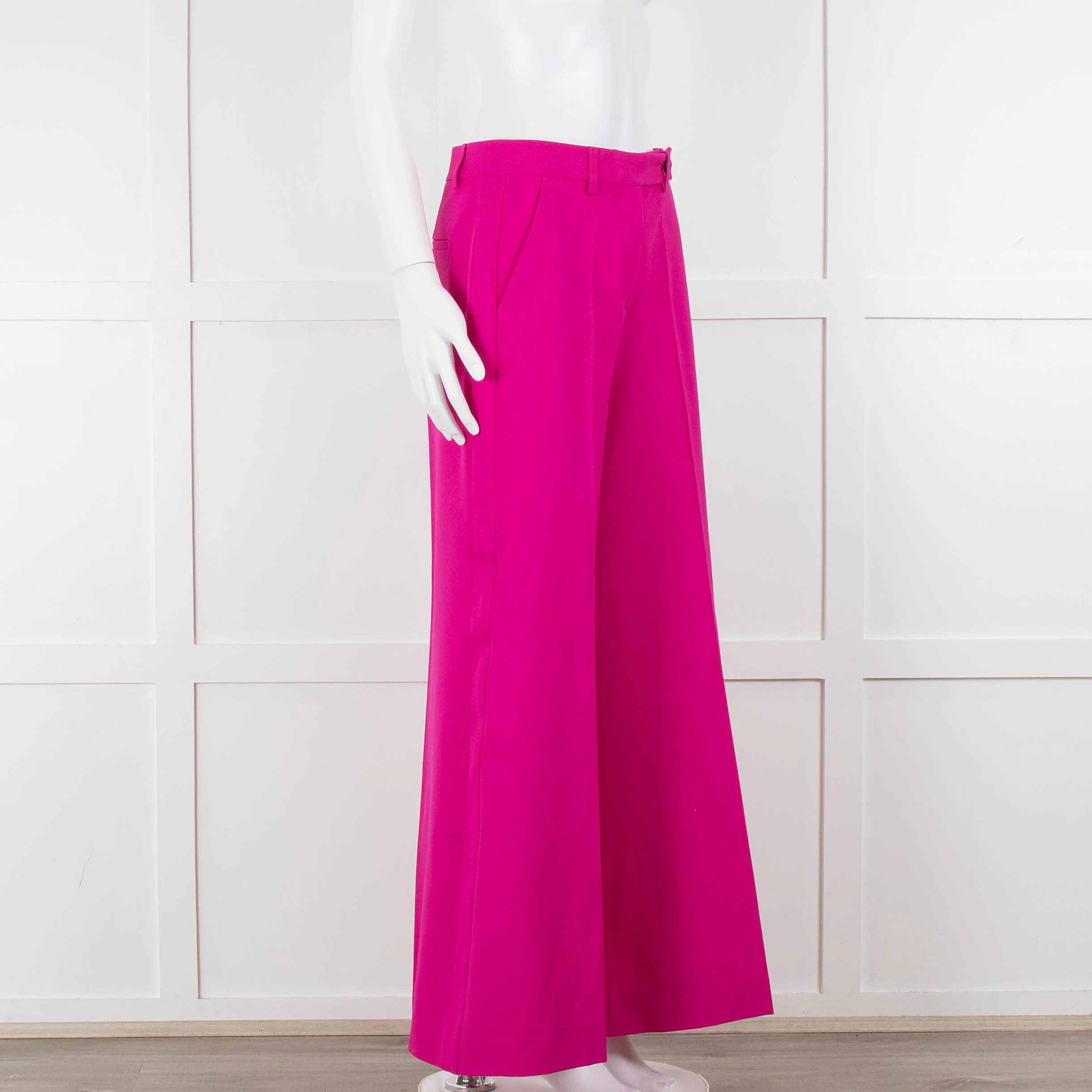 ME + EM Magenta Tailored Trousers - Image 2