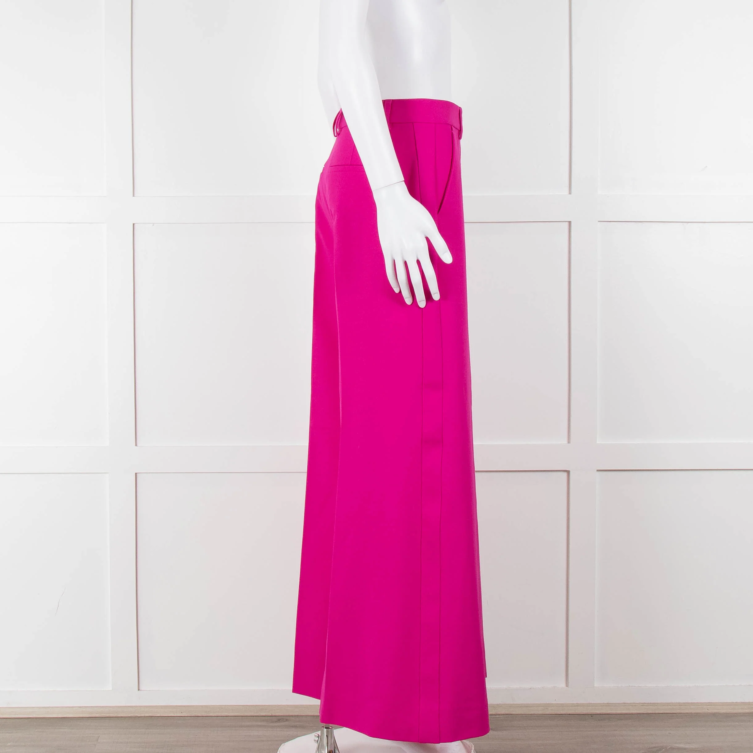 ME + EM Magenta Tailored Trousers - Image 3