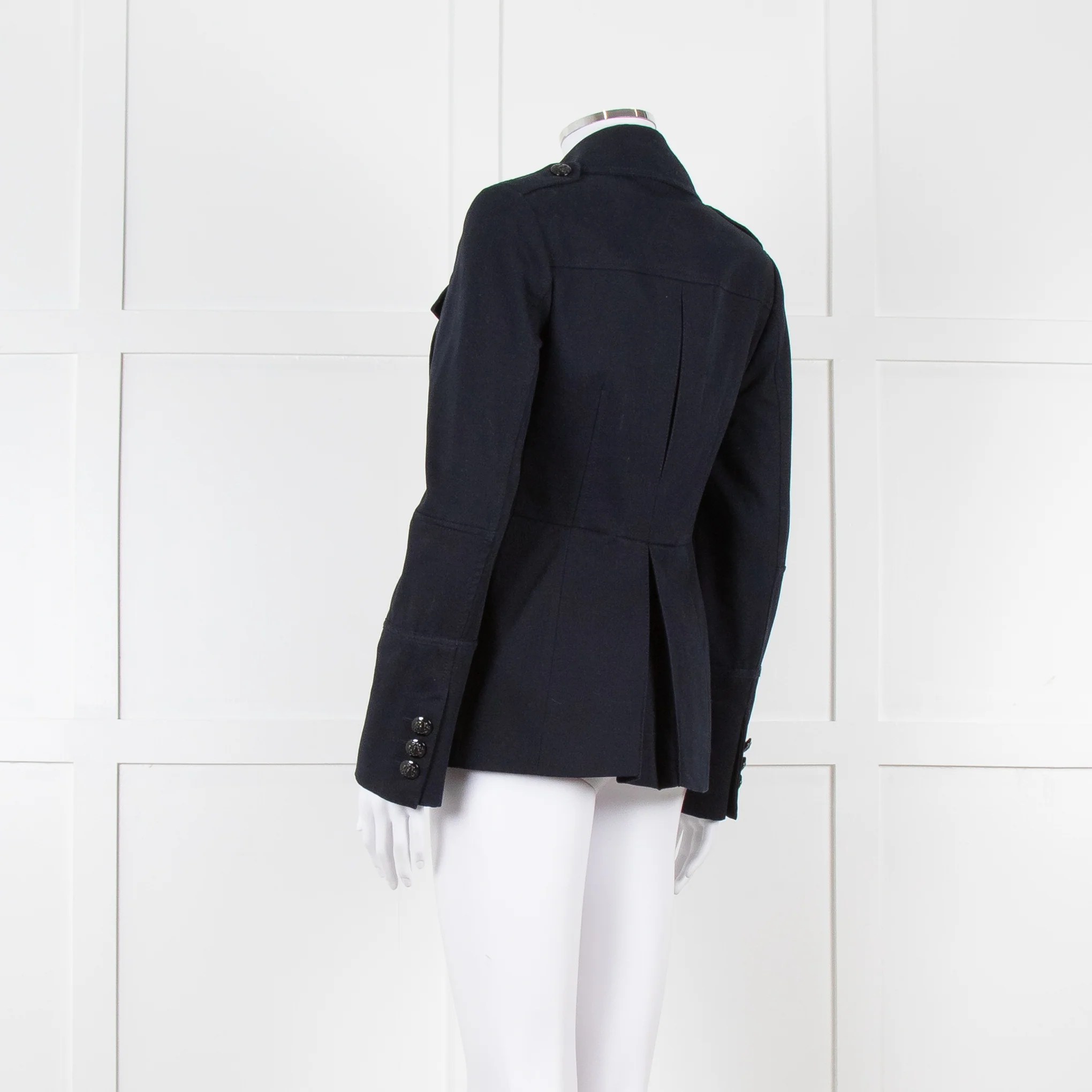 Me + Em Navy Military Style Jacket - Image 6
