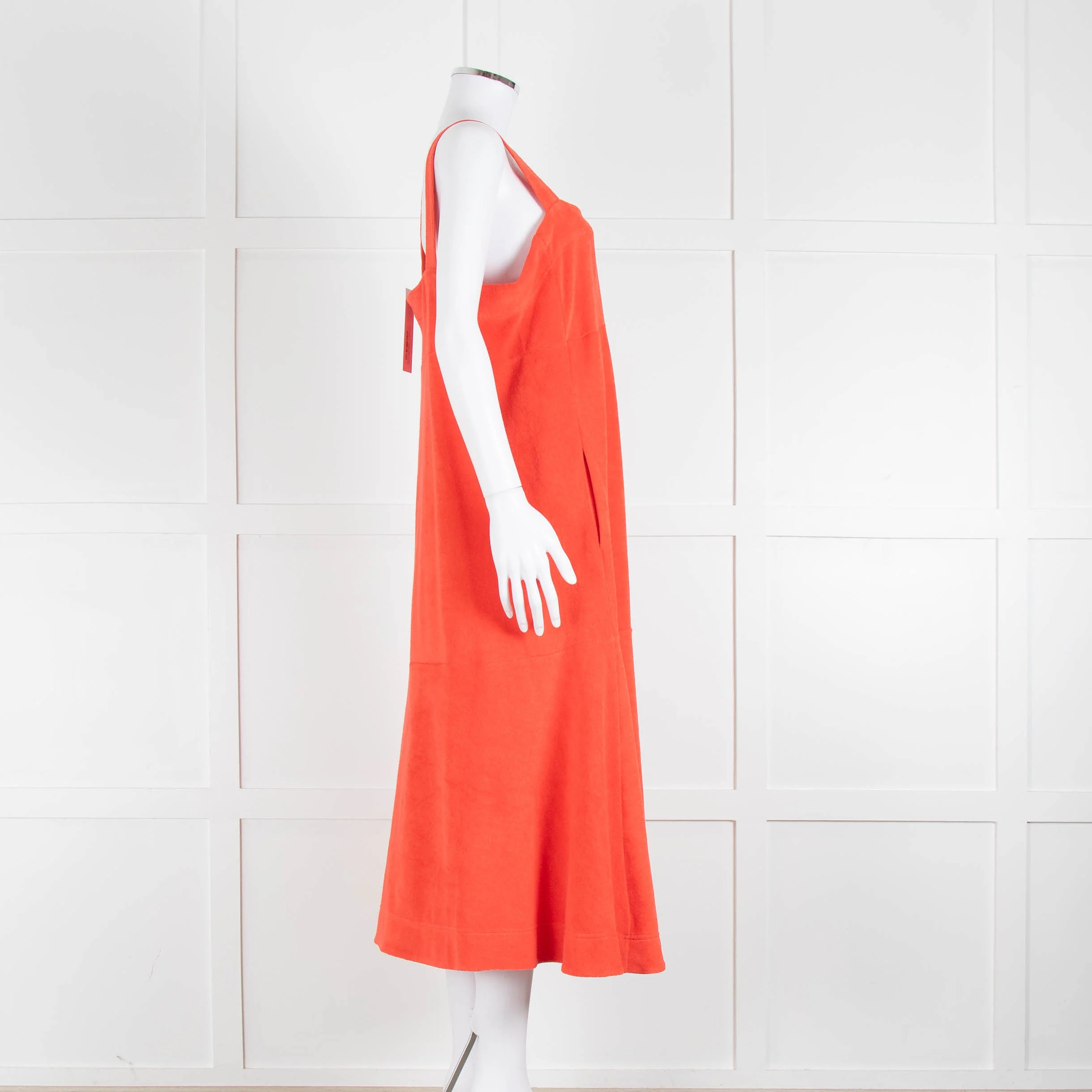 Me+Em Coral Terry Cloth Summer Dress - Image 3